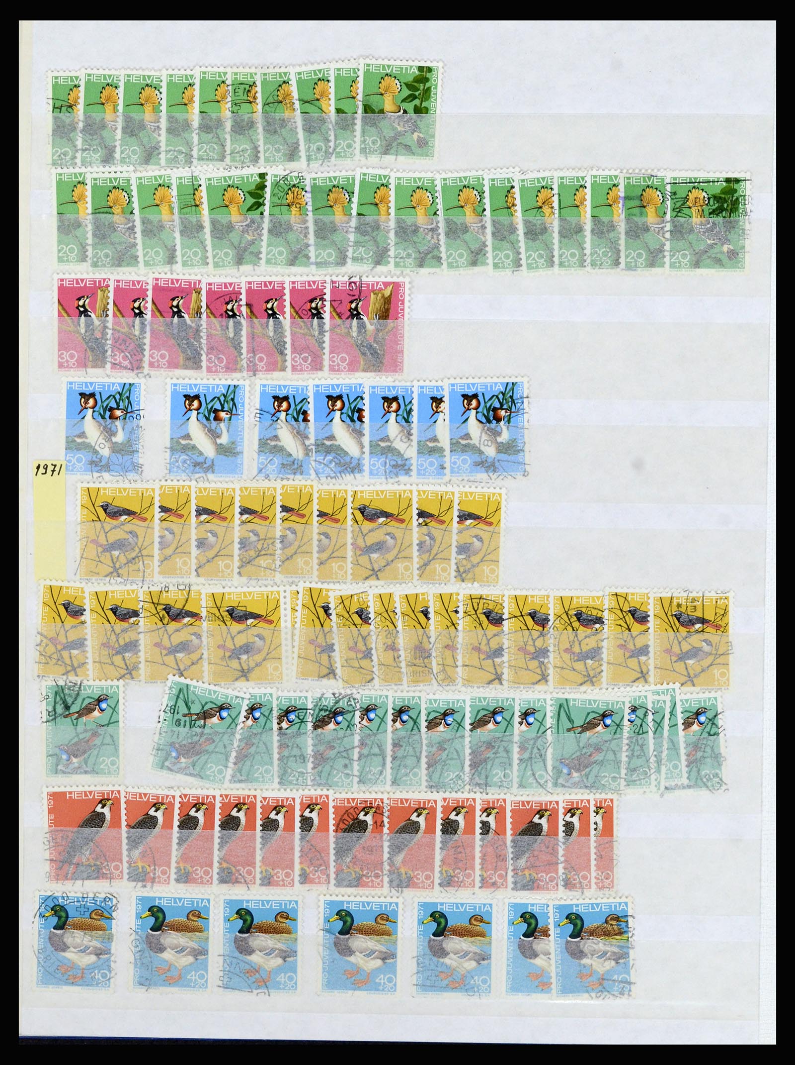 37061 022 - Postzegelverzameling 37061 Zwitserland 1913-2000.