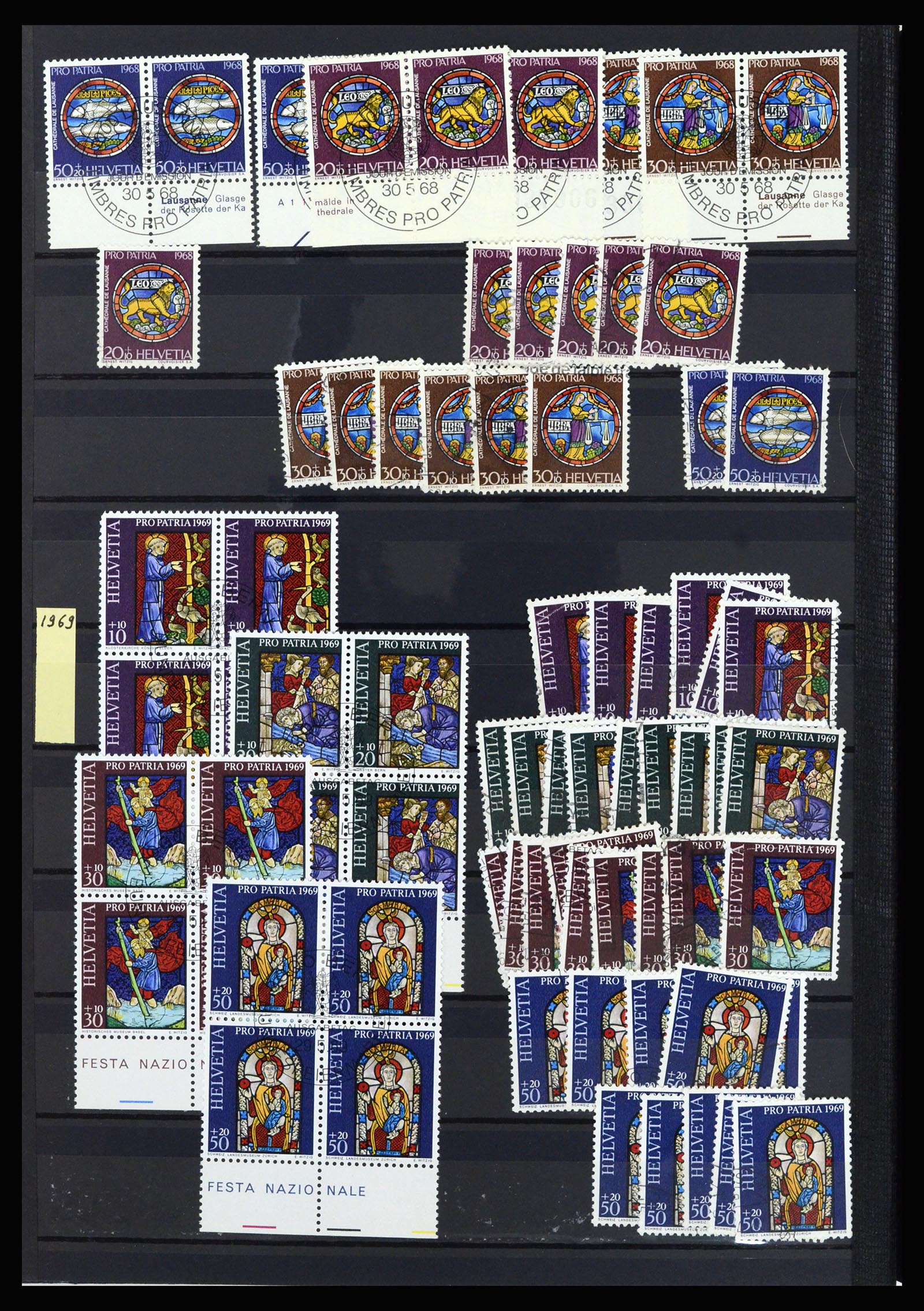 37061 048 - Stamp collection 37061 Switzerland 1913-2000.