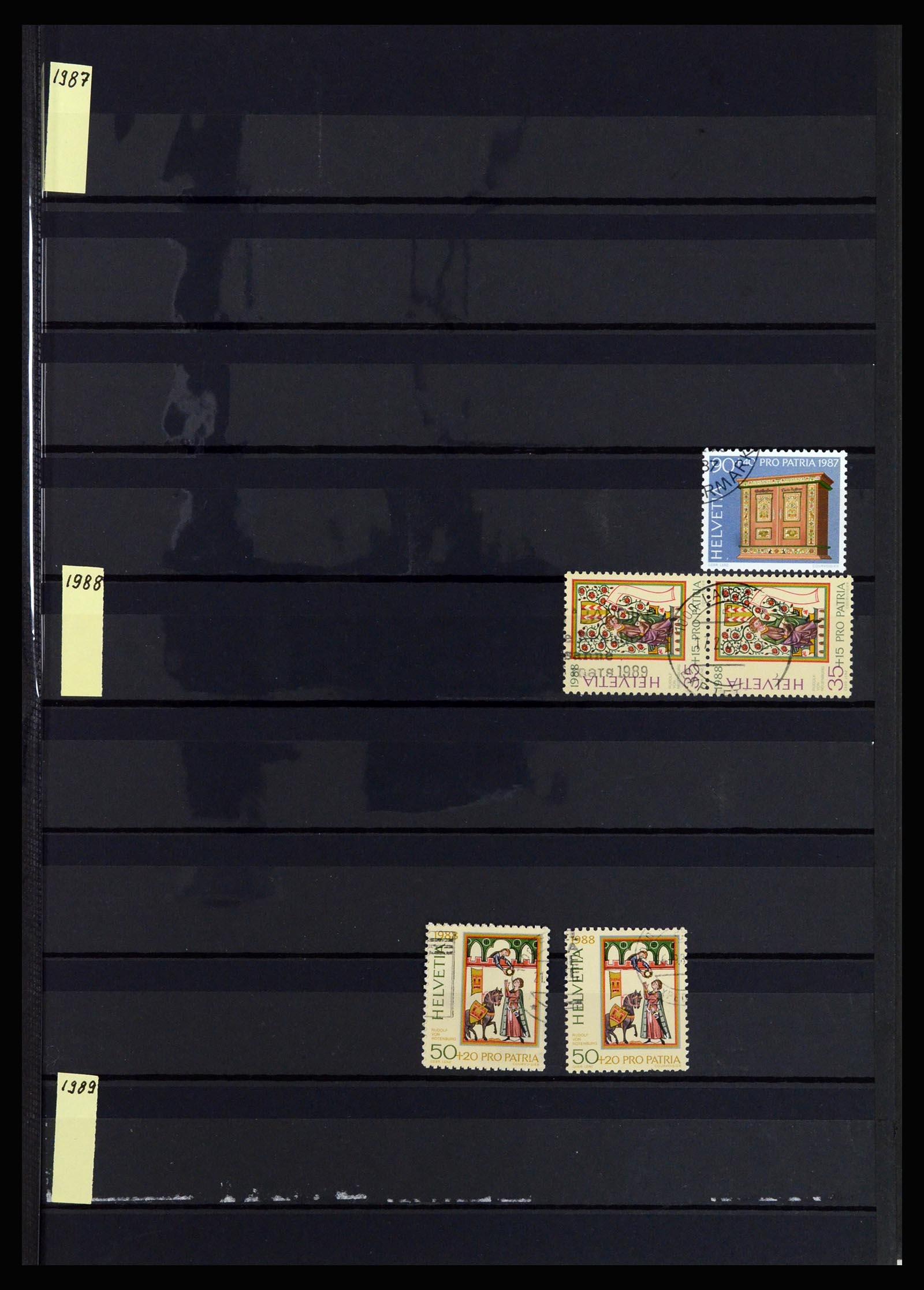 37061 057 - Postzegelverzameling 37061 Zwitserland 1913-2000.