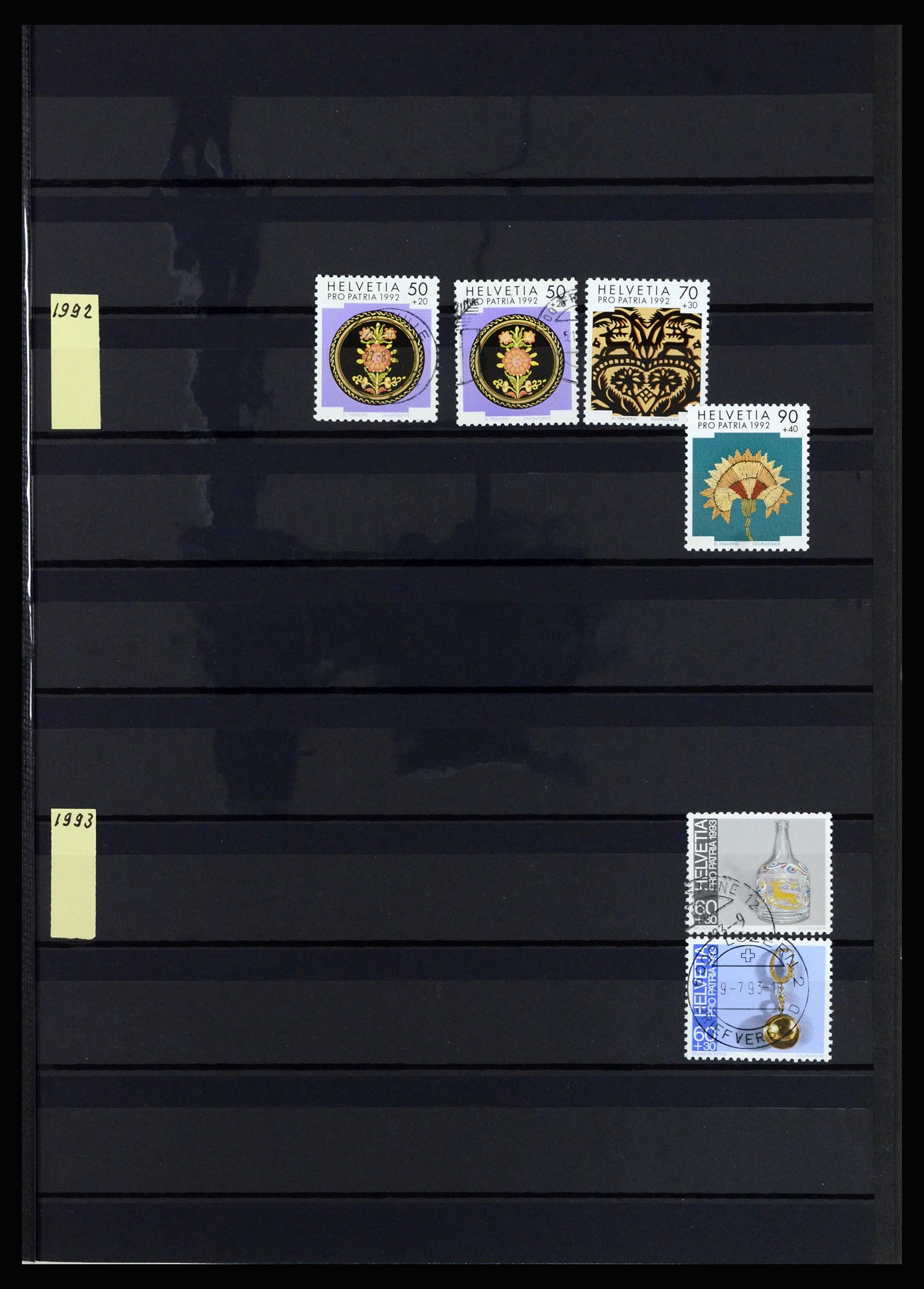 37061 059 - Postzegelverzameling 37061 Zwitserland 1913-2000.