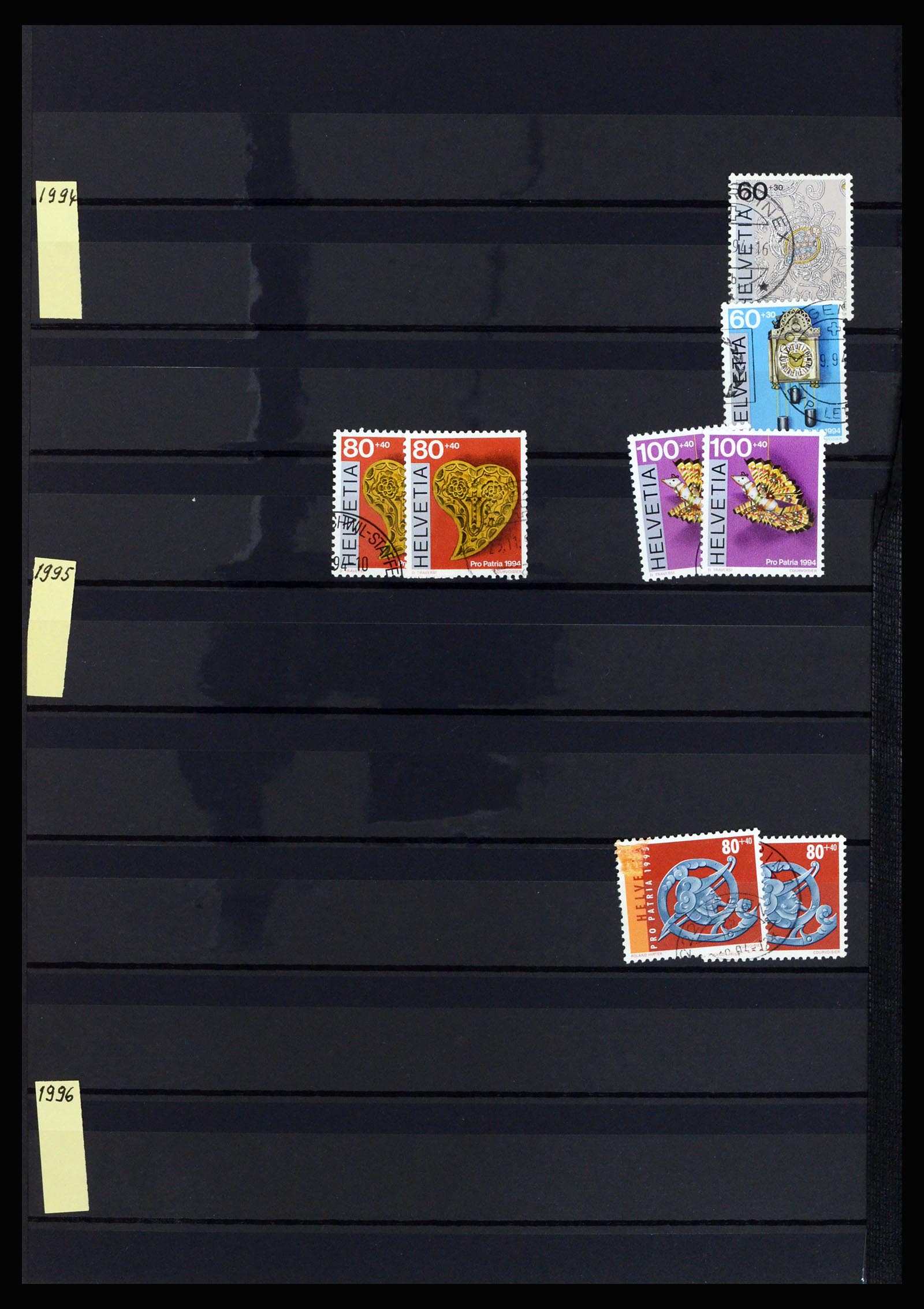 37061 060 - Postzegelverzameling 37061 Zwitserland 1913-2000.