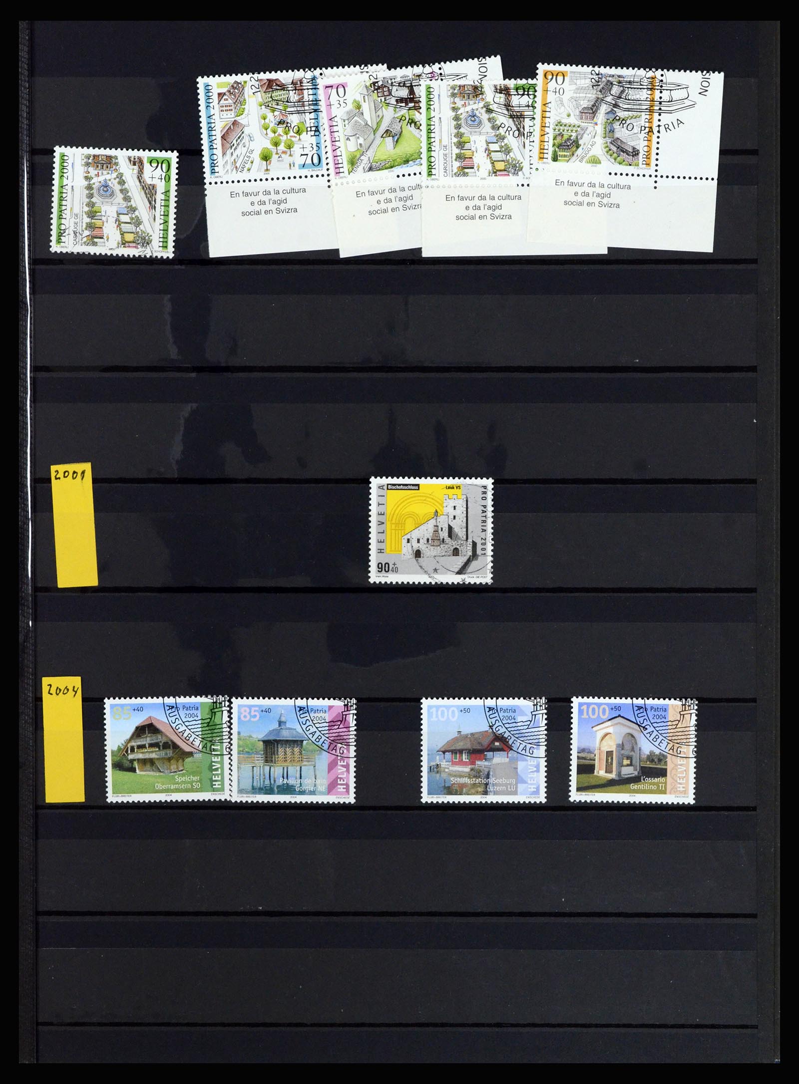 37061 062 - Postzegelverzameling 37061 Zwitserland 1913-2000.
