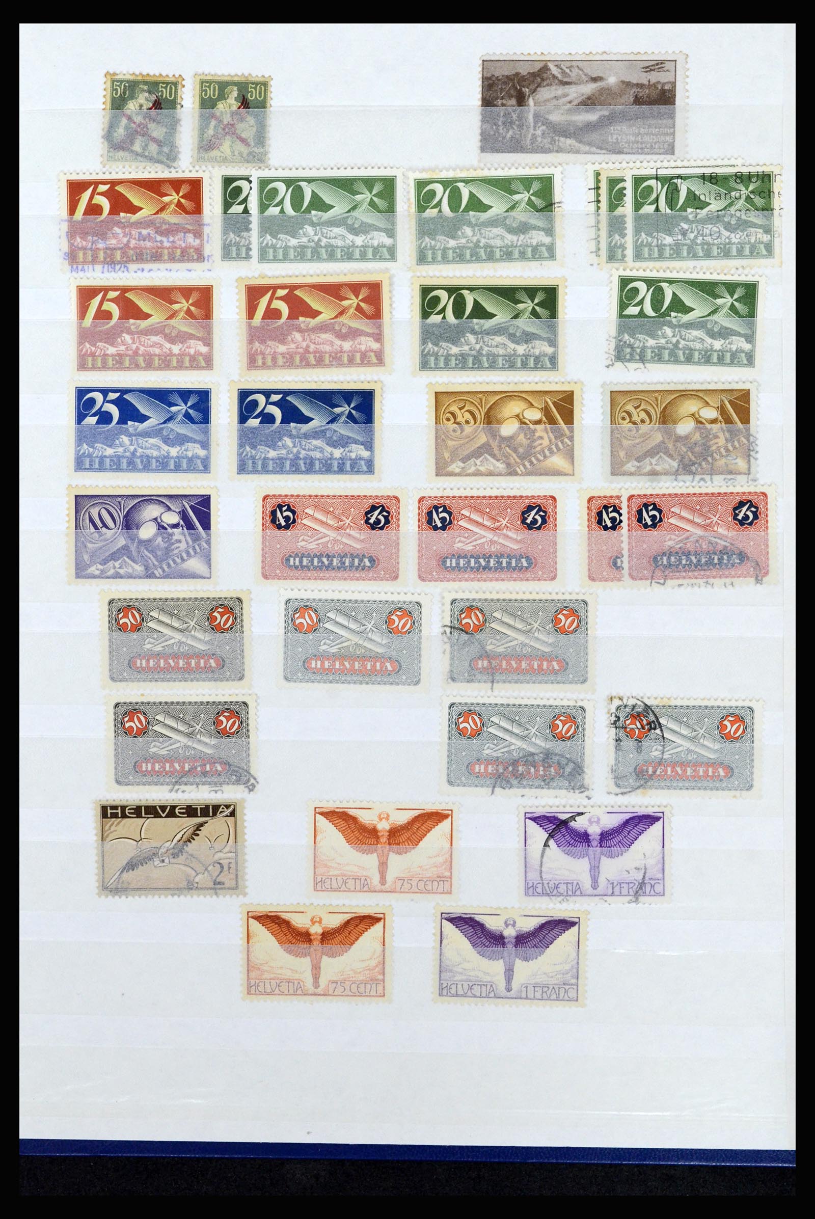 37061 064 - Postzegelverzameling 37061 Zwitserland 1913-2000.