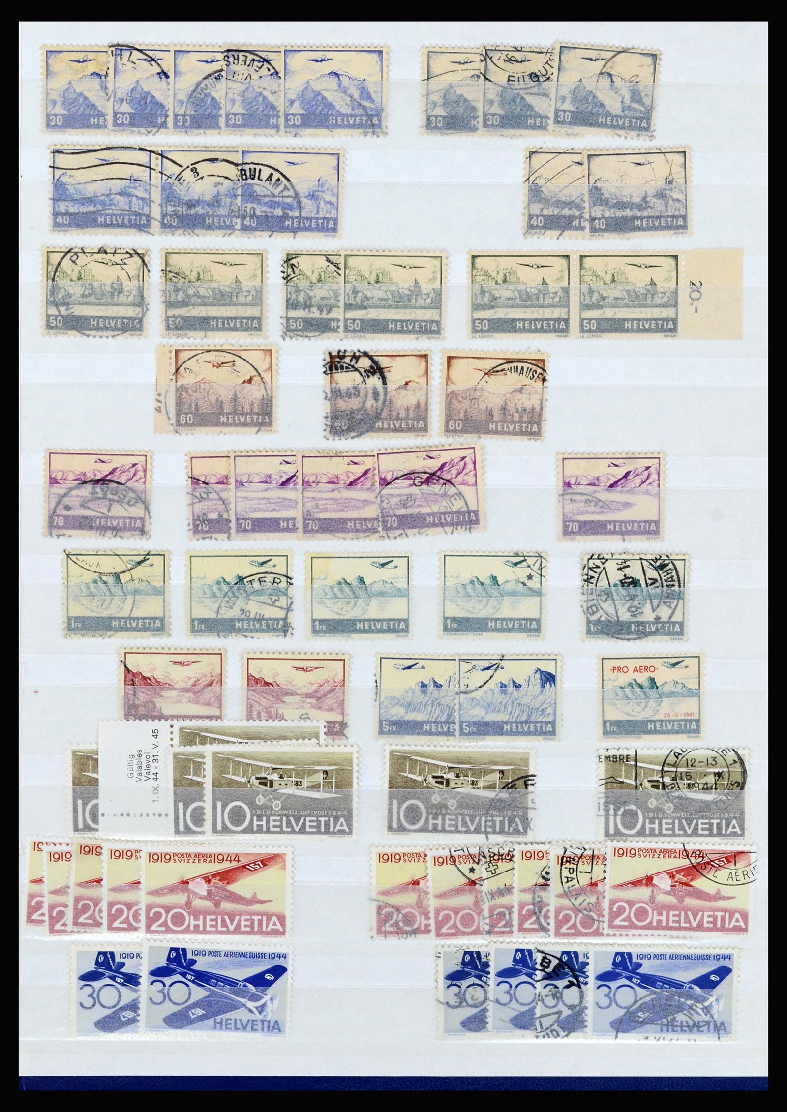 37061 066 - Postzegelverzameling 37061 Zwitserland 1913-2000.