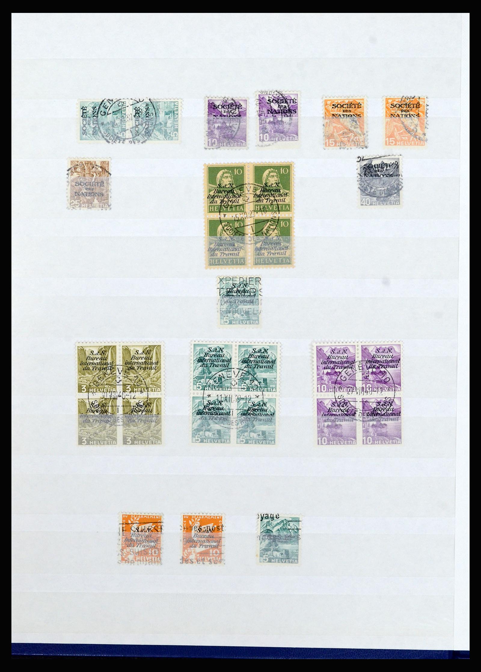 37061 073 - Postzegelverzameling 37061 Zwitserland 1913-2000.