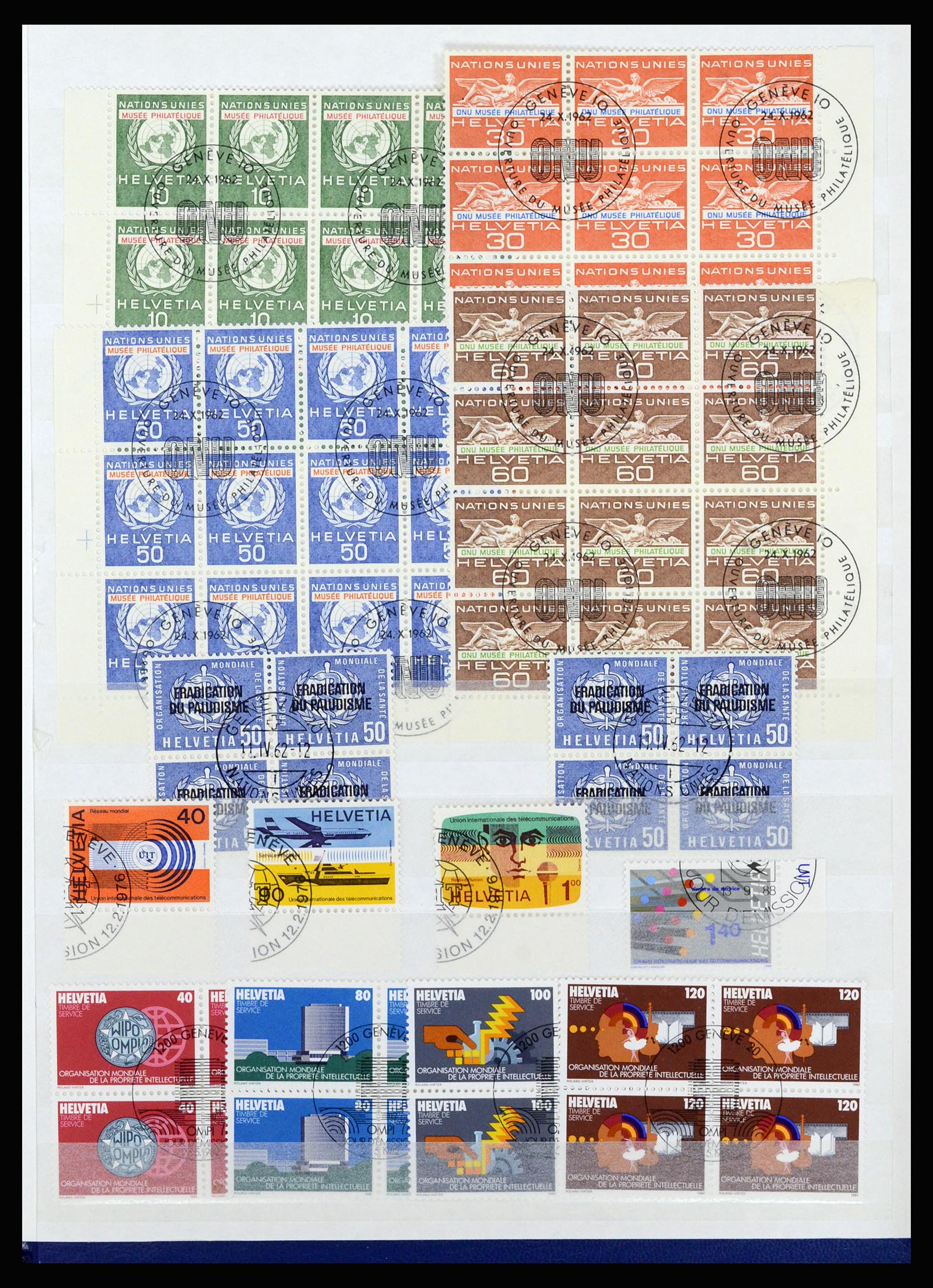 37061 078 - Postzegelverzameling 37061 Zwitserland 1913-2000.