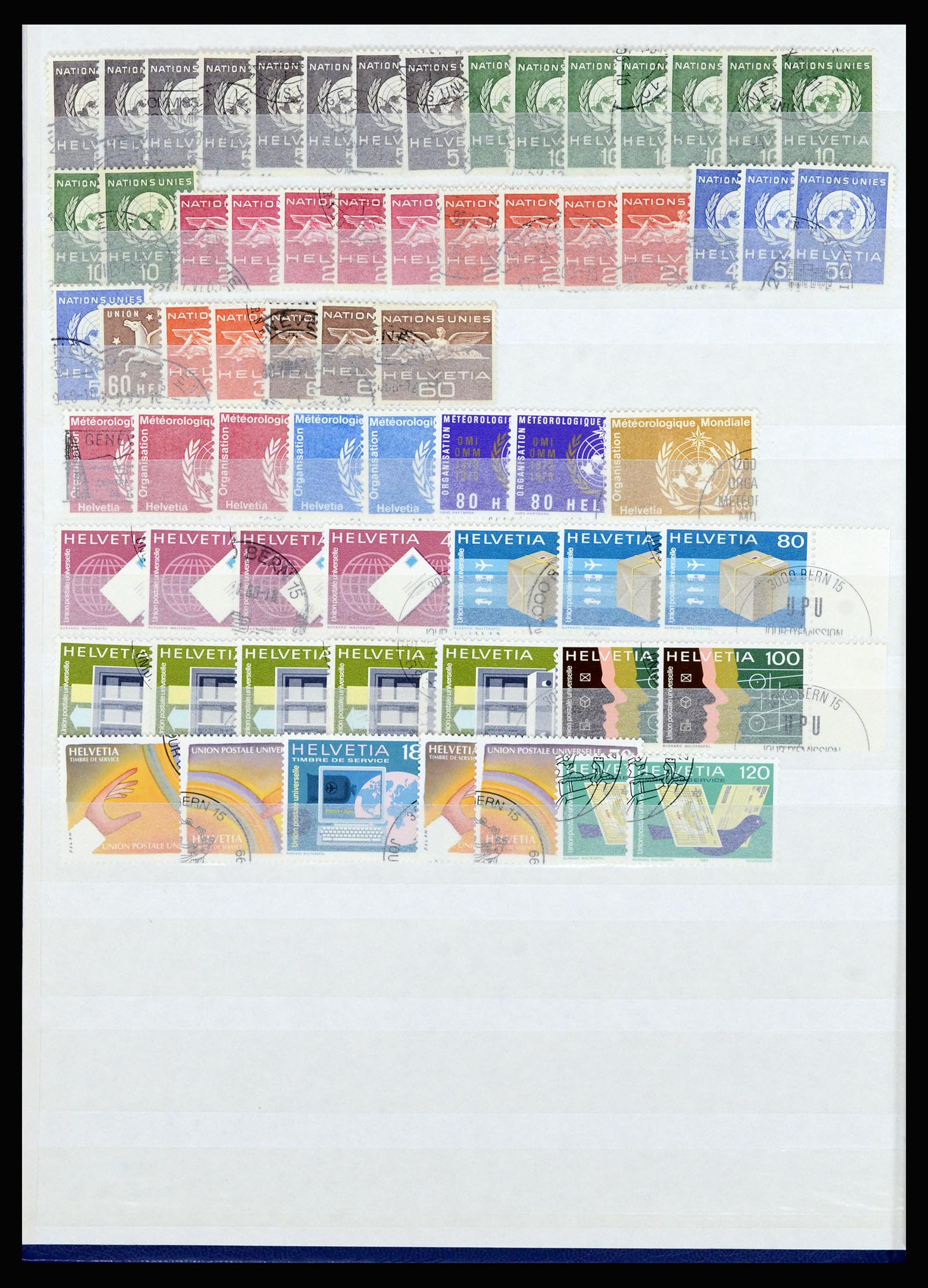 37061 079 - Postzegelverzameling 37061 Zwitserland 1913-2000.