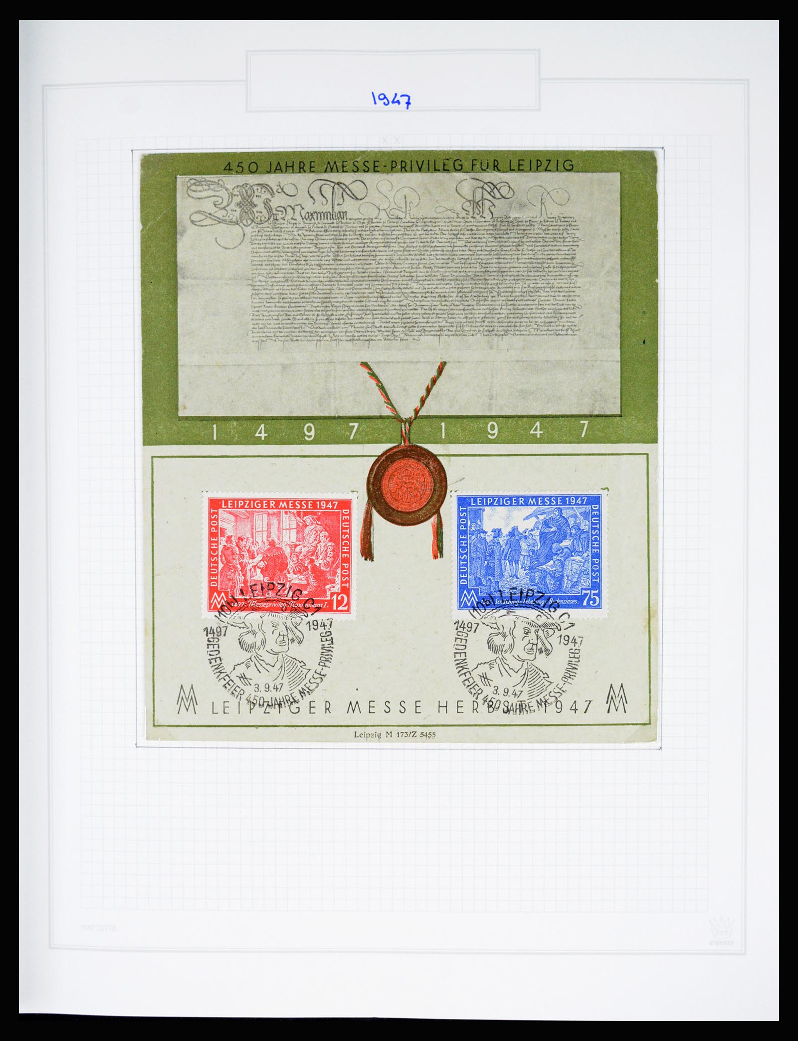 37062 007 - Postzegelverzameling 37062 DDR 1949-1990.