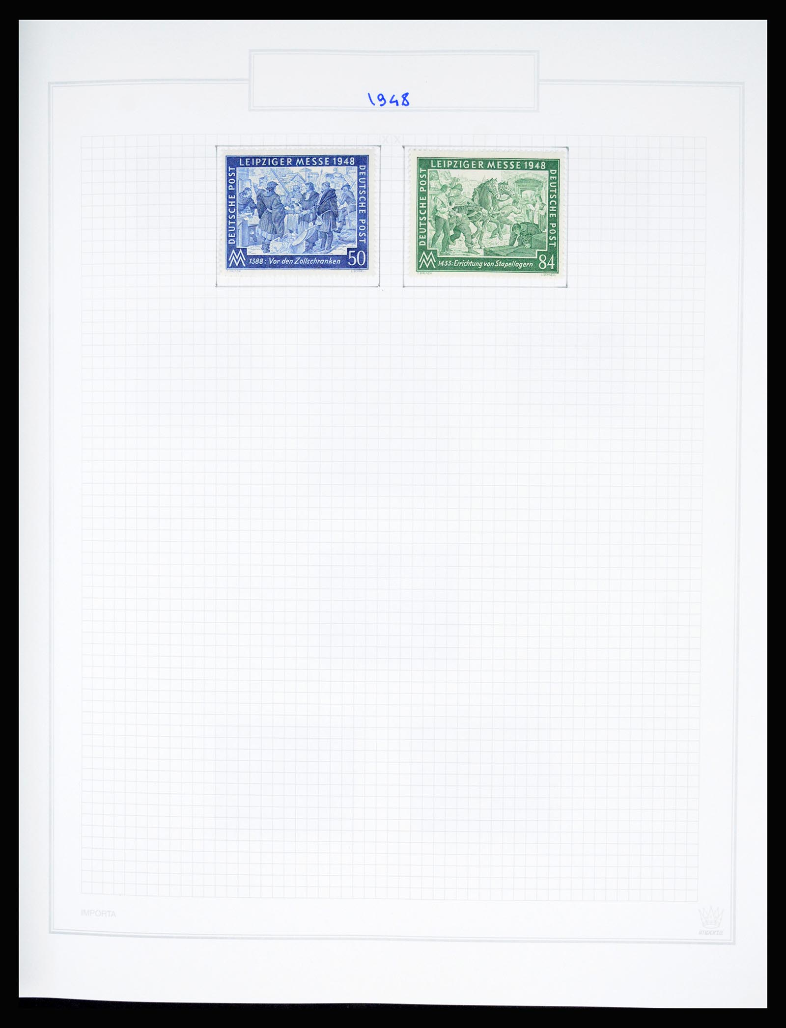 37062 012 - Stamp collection 37062 GDR 1949-1990.