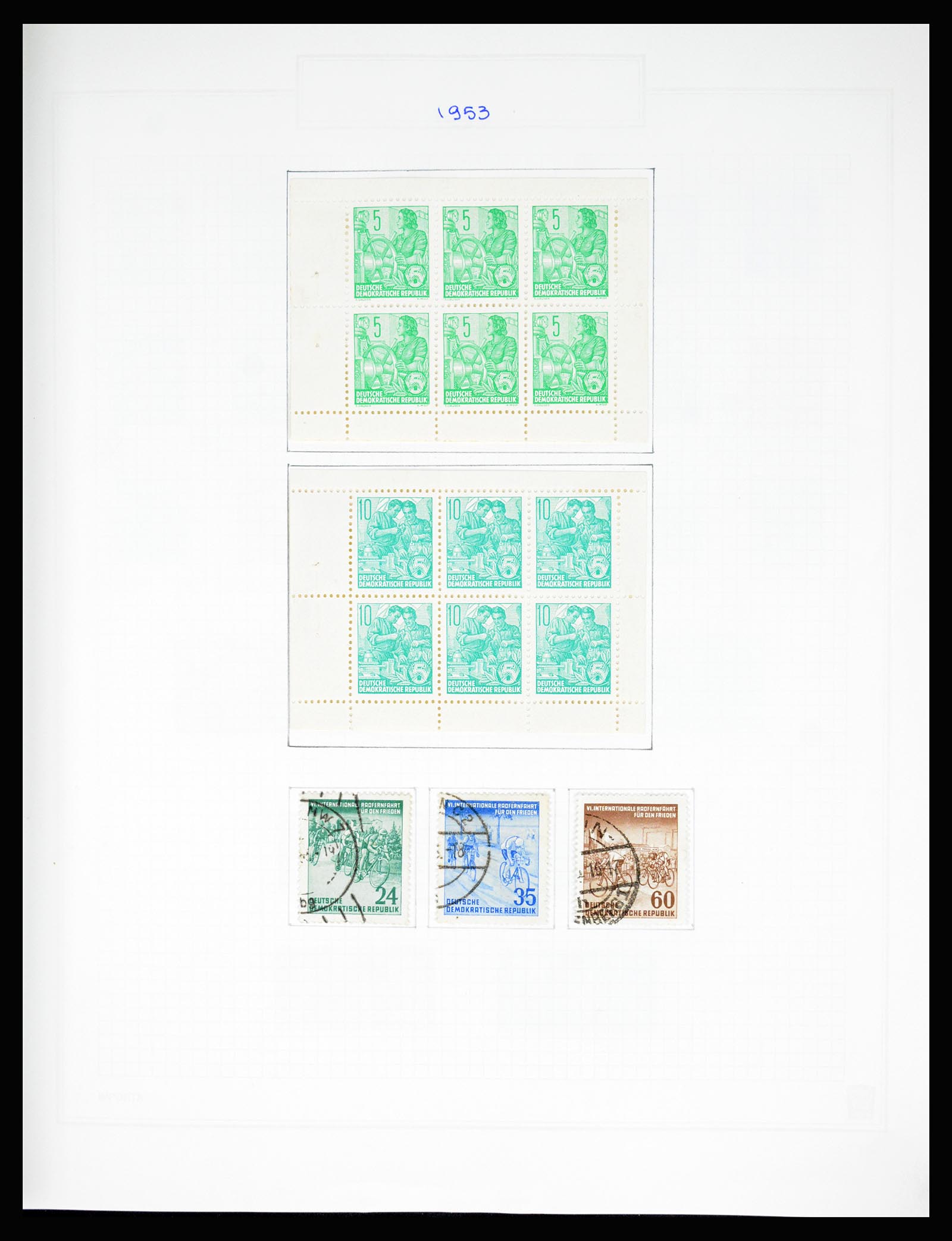37062 028 - Stamp collection 37062 GDR 1949-1990.