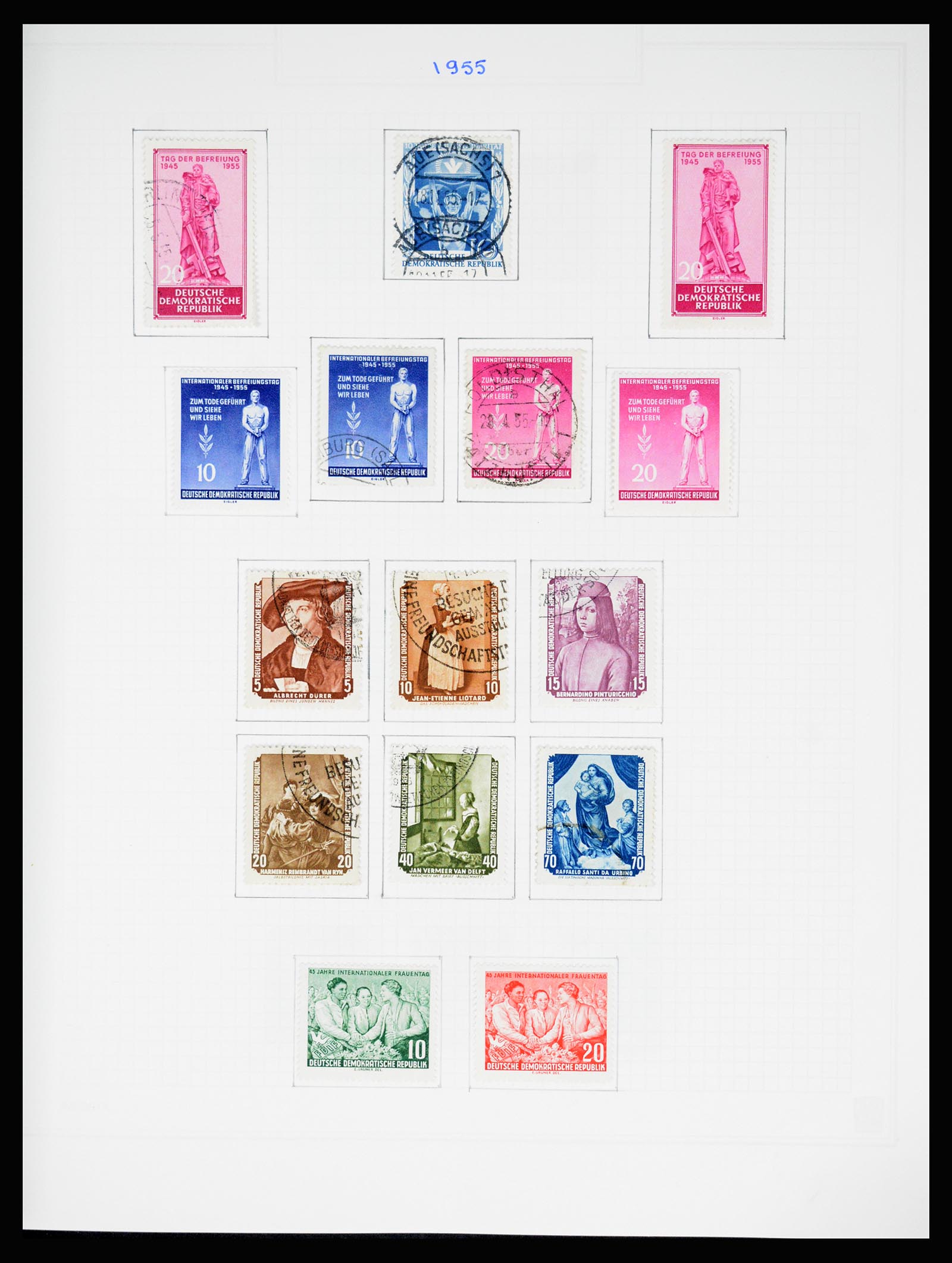 37062 041 - Stamp collection 37062 GDR 1949-1990.