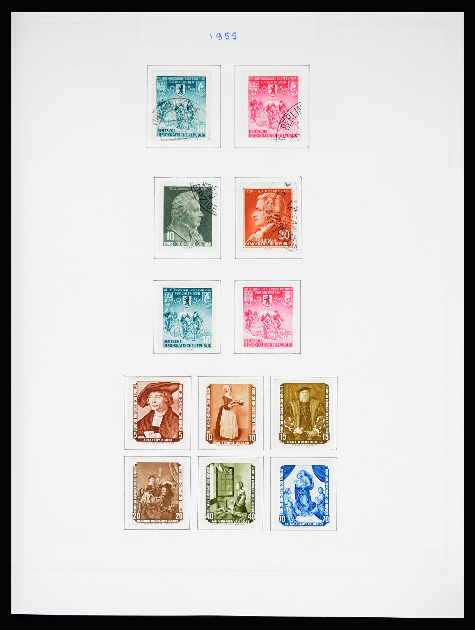 37062 042 - Stamp collection 37062 GDR 1949-1990.