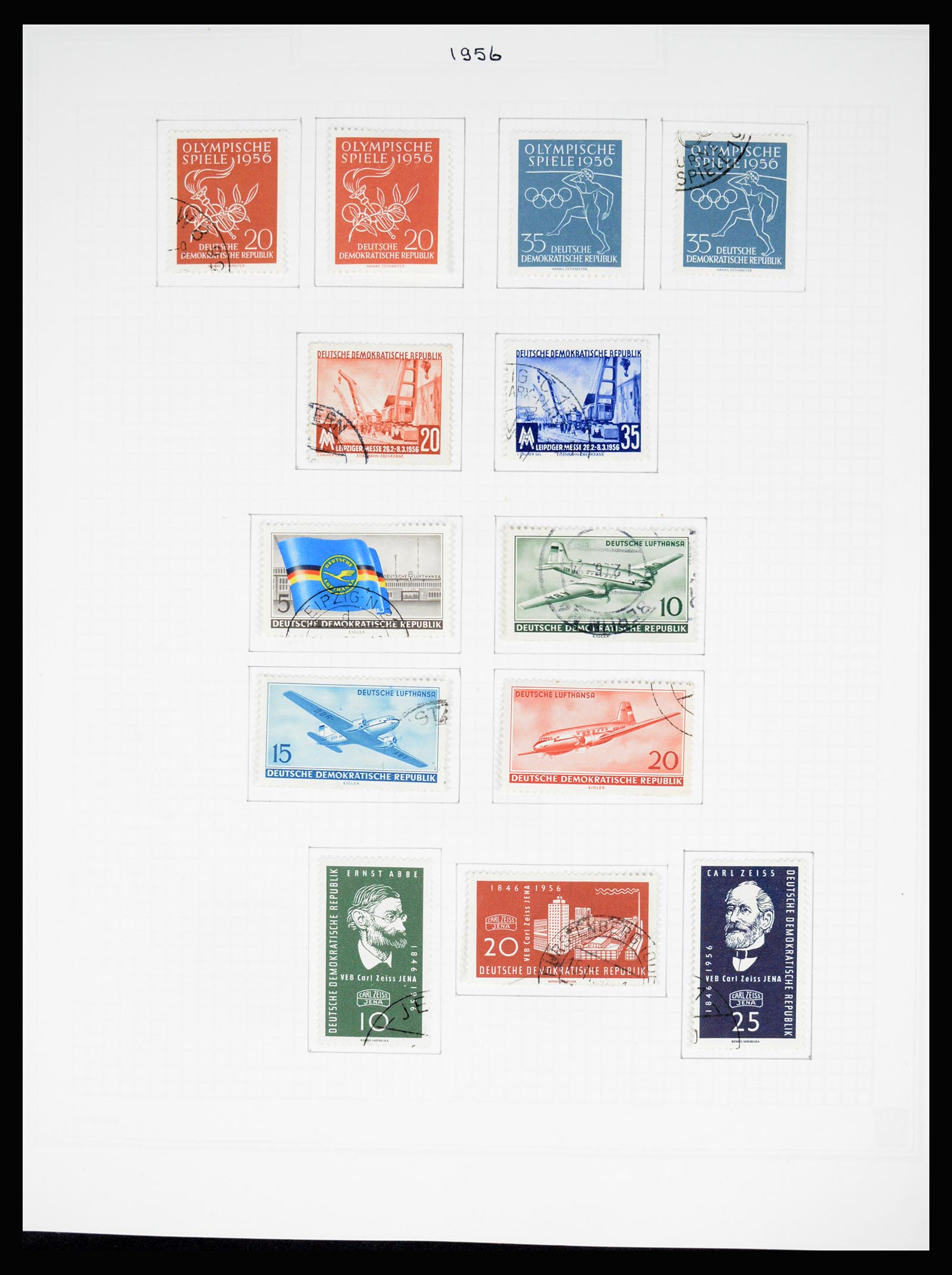 37062 050 - Stamp collection 37062 GDR 1949-1990.