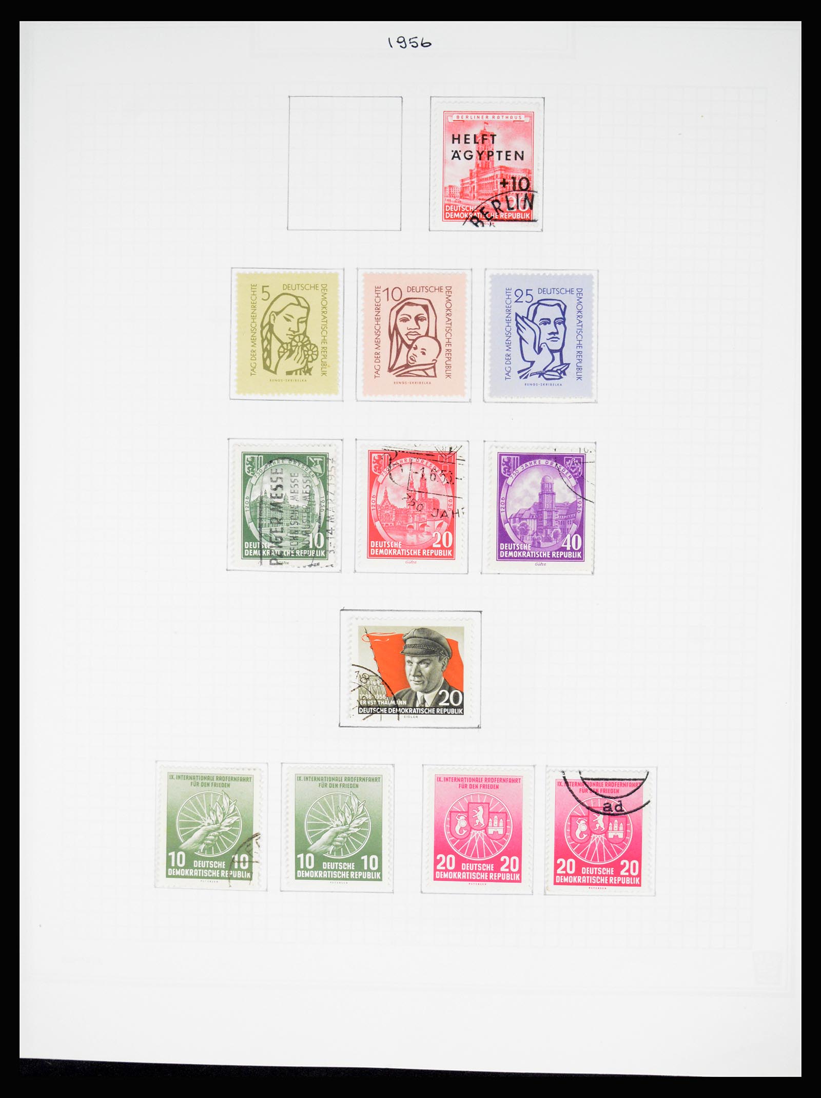 37062 051 - Stamp collection 37062 GDR 1949-1990.