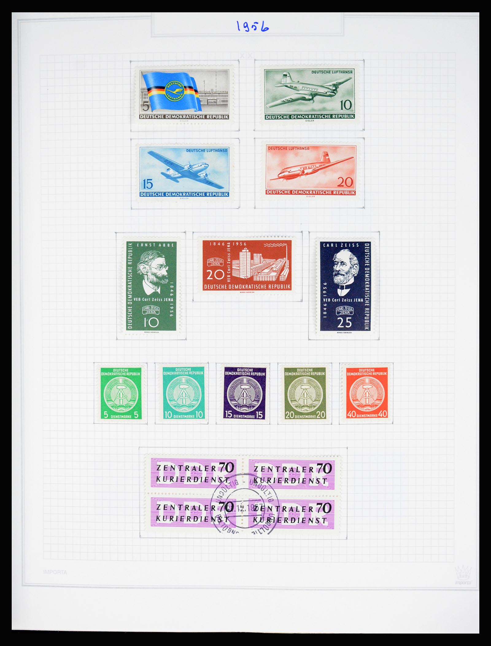 37062 057 - Stamp collection 37062 GDR 1949-1990.