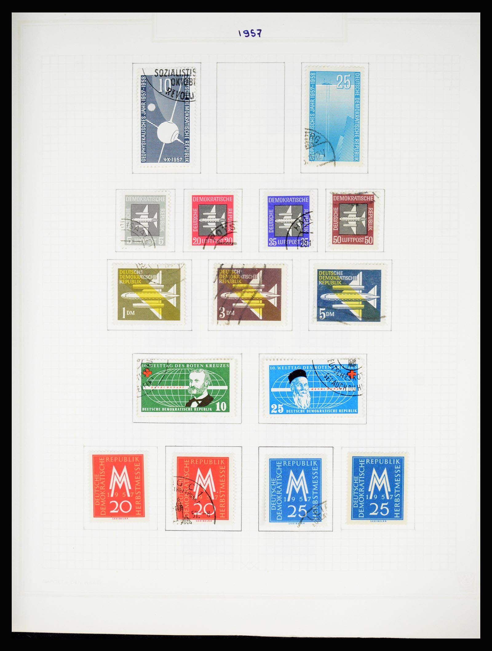 37062 058 - Stamp collection 37062 GDR 1949-1990.