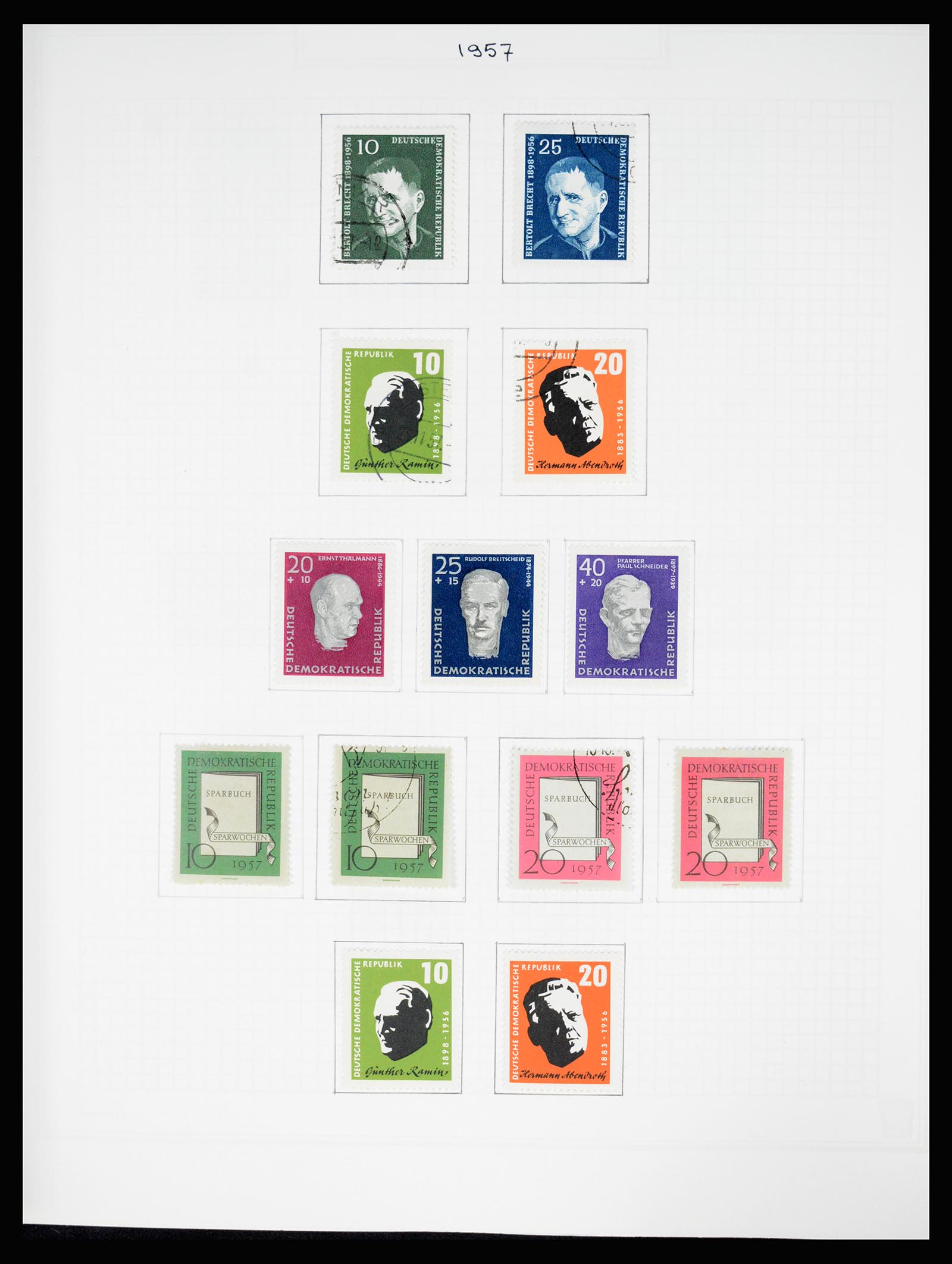 37062 059 - Postzegelverzameling 37062 DDR 1949-1990.