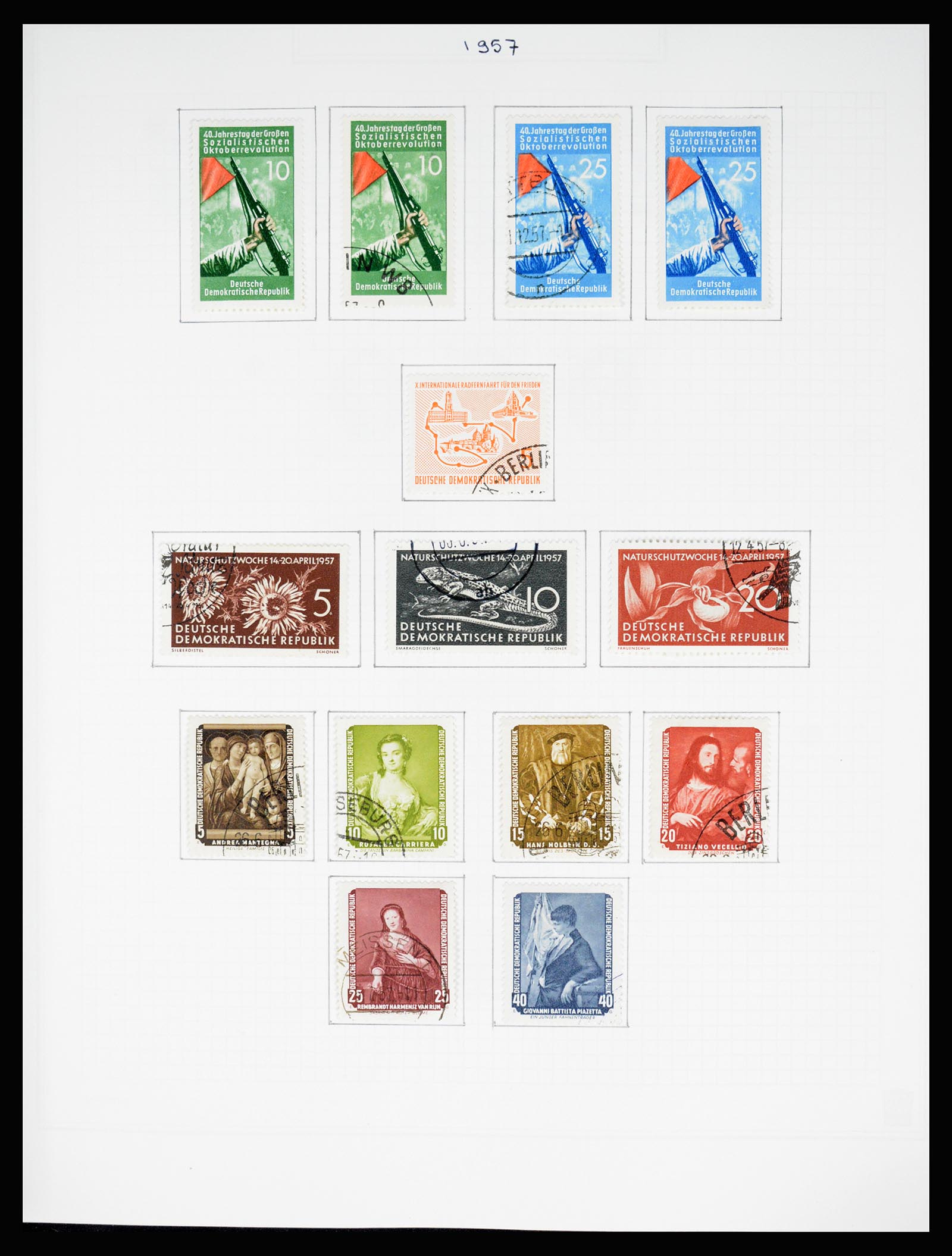 37062 060 - Stamp collection 37062 GDR 1949-1990.