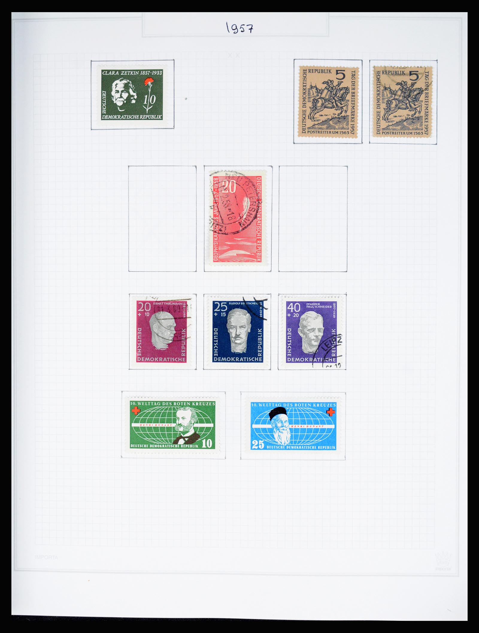 37062 064 - Stamp collection 37062 GDR 1949-1990.