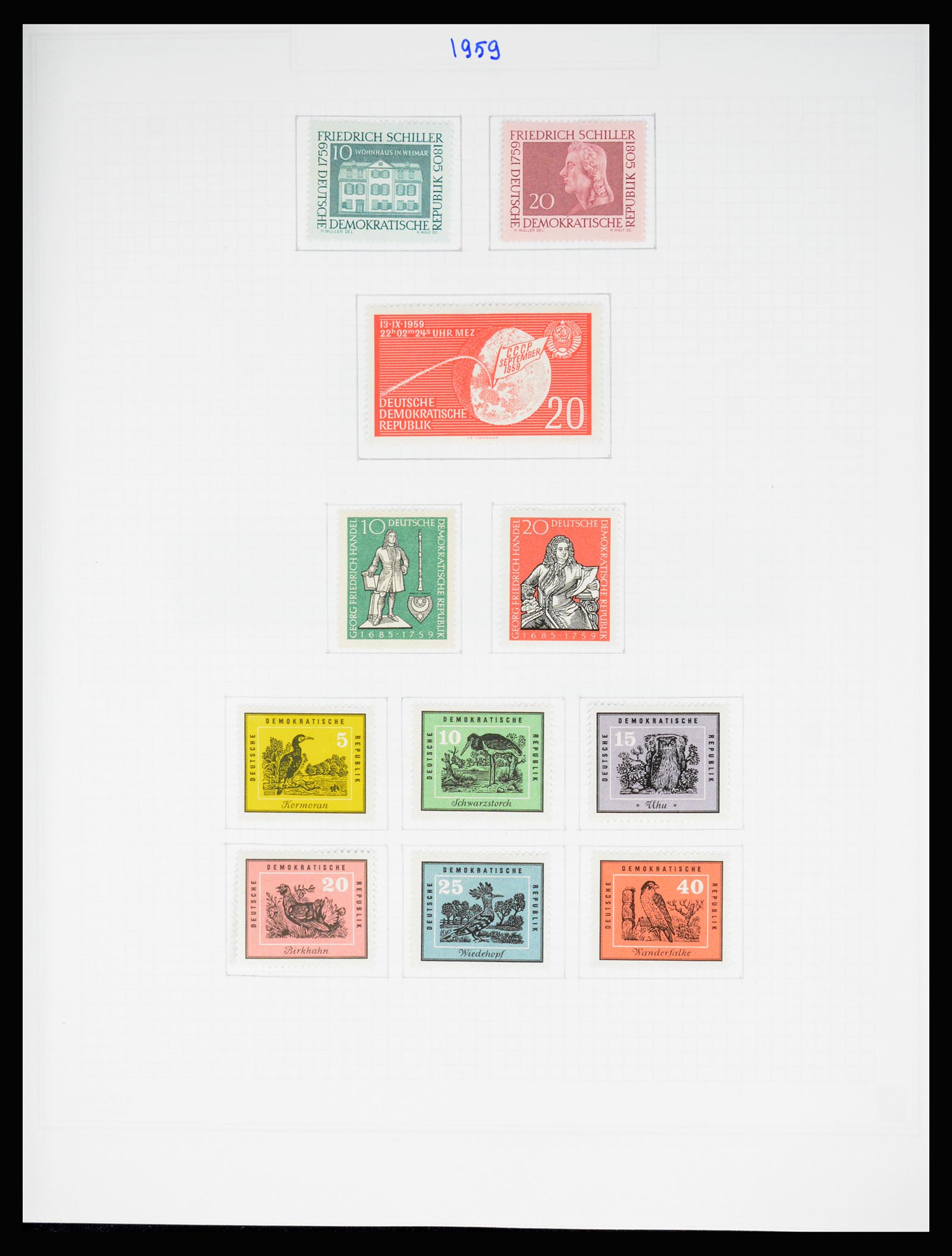 37062 088 - Stamp collection 37062 GDR 1949-1990.