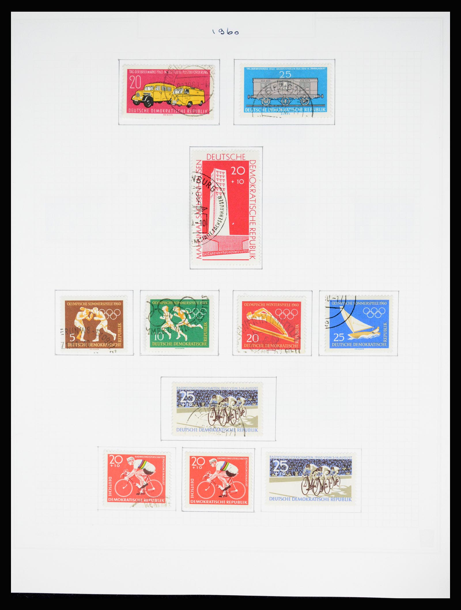 37062 094 - Stamp collection 37062 GDR 1949-1990.