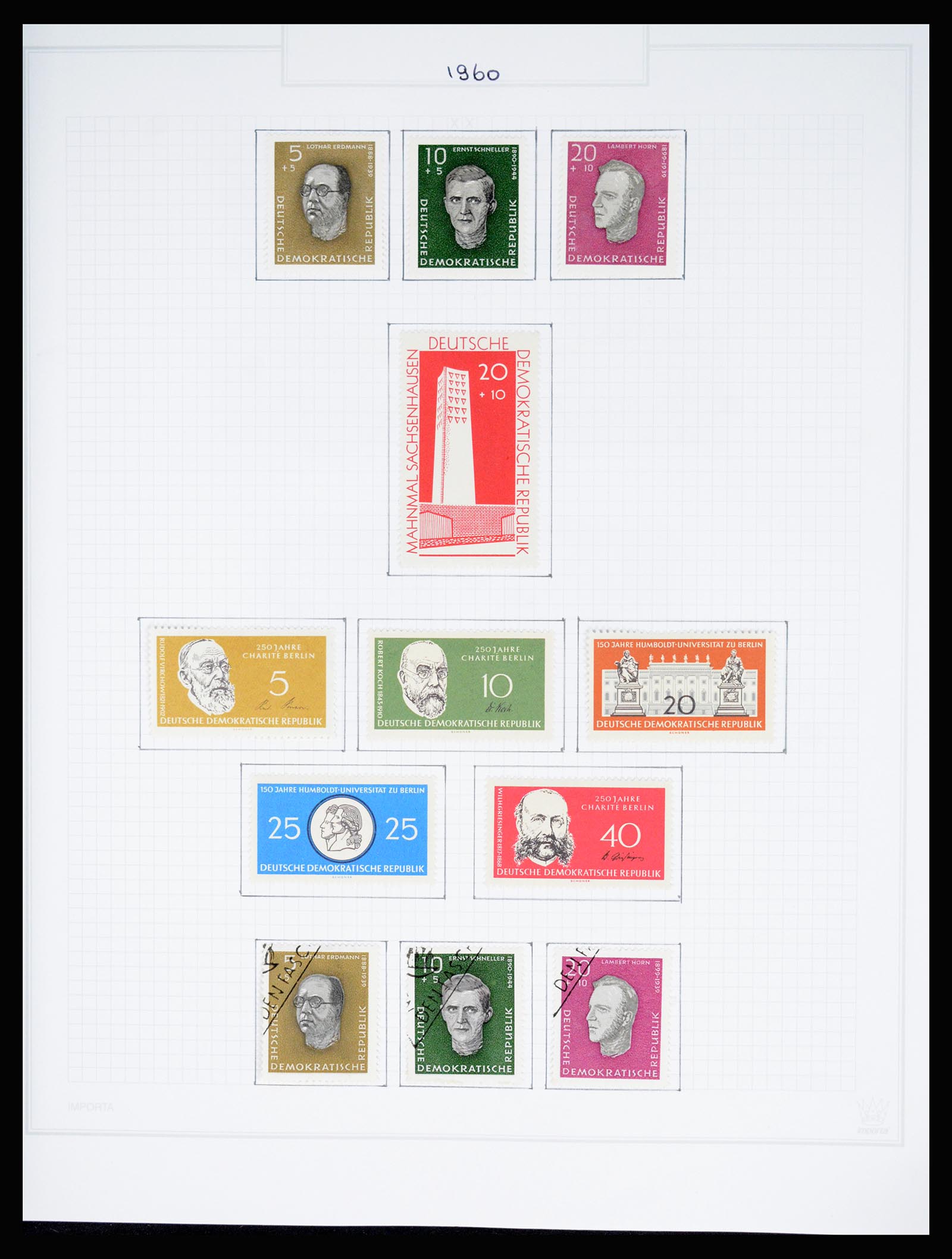 37062 096 - Postzegelverzameling 37062 DDR 1949-1990.