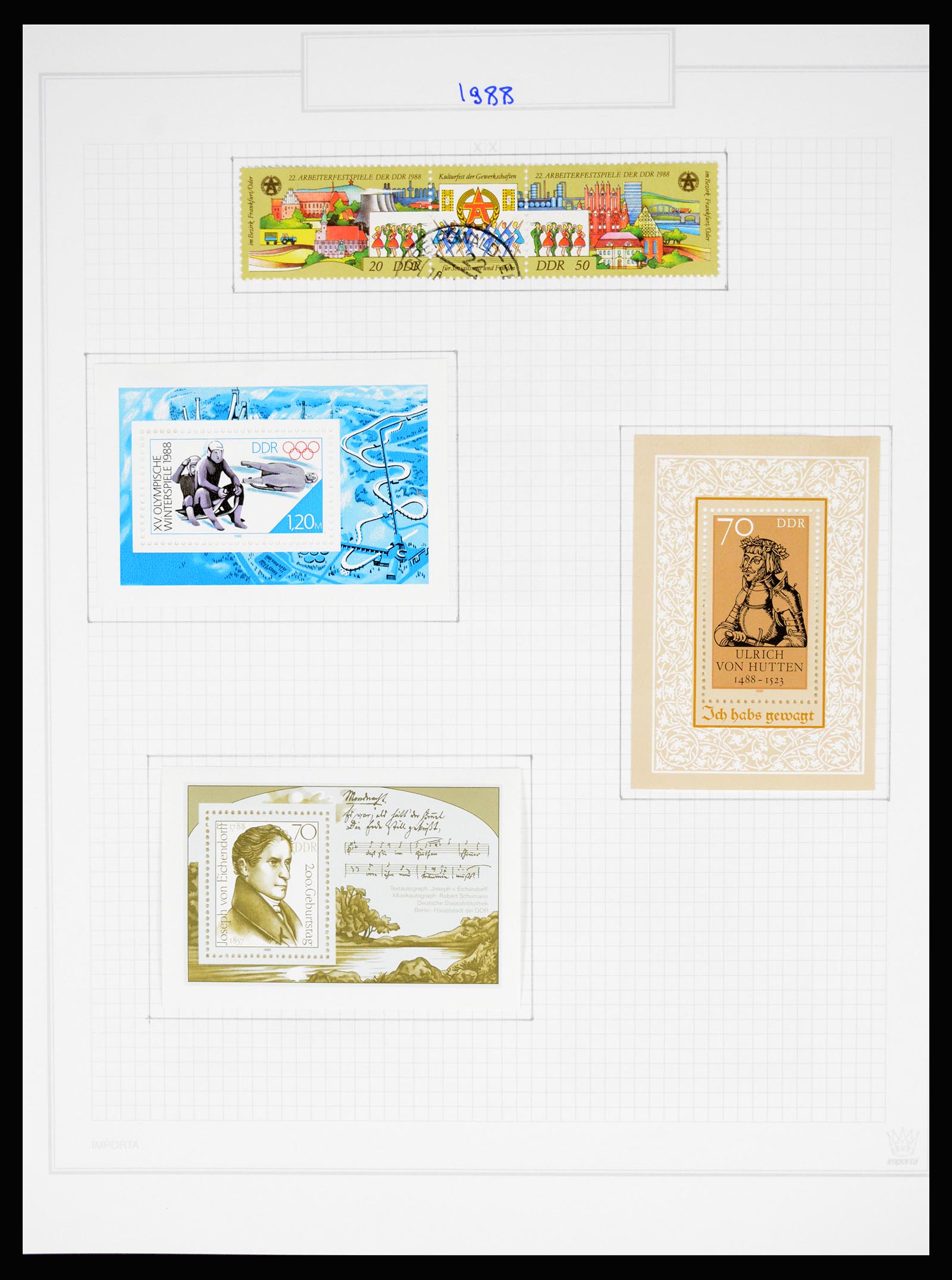 37062 686 - Postzegelverzameling 37062 DDR 1949-1990.