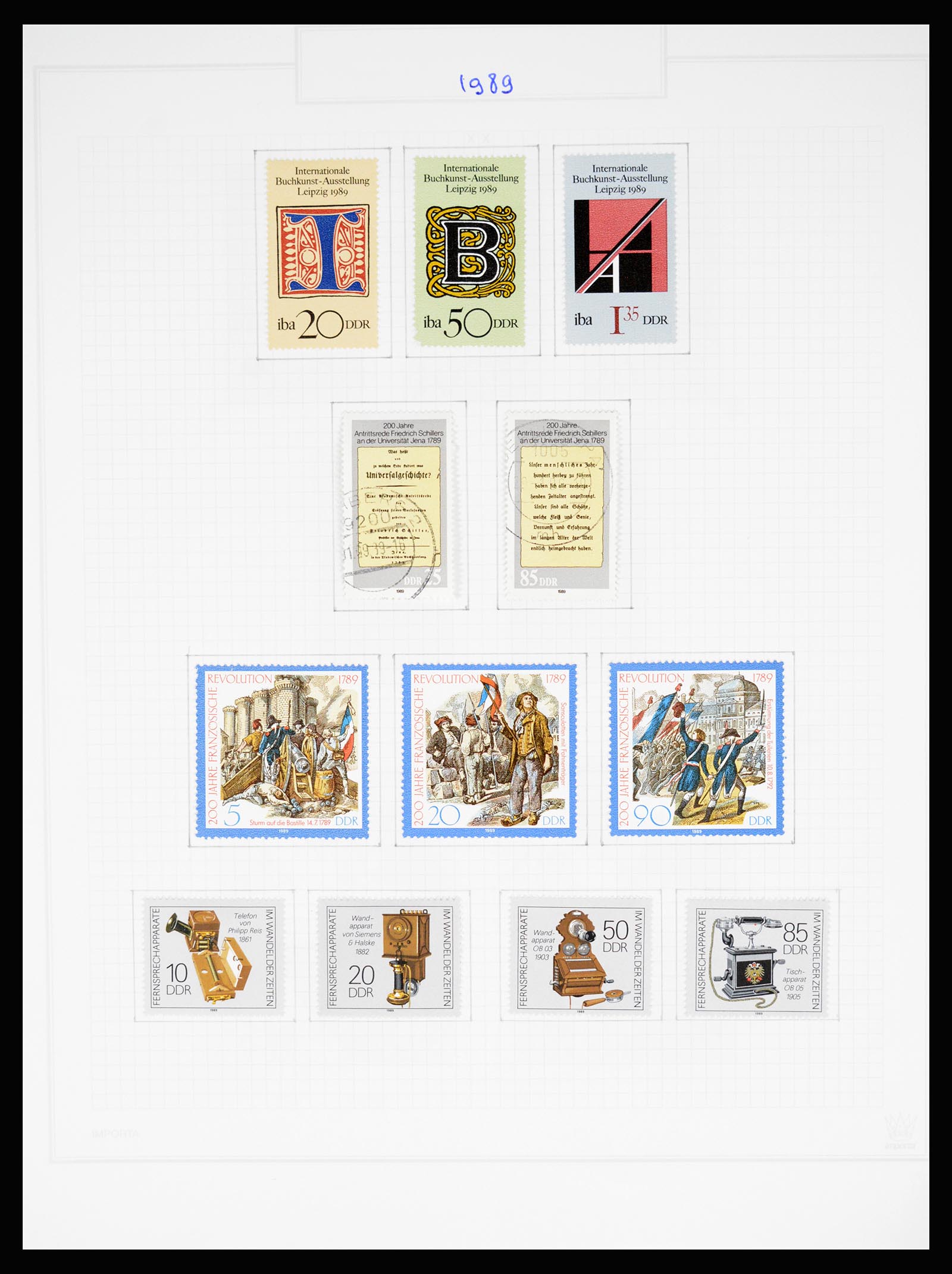 37062 695 - Postzegelverzameling 37062 DDR 1949-1990.