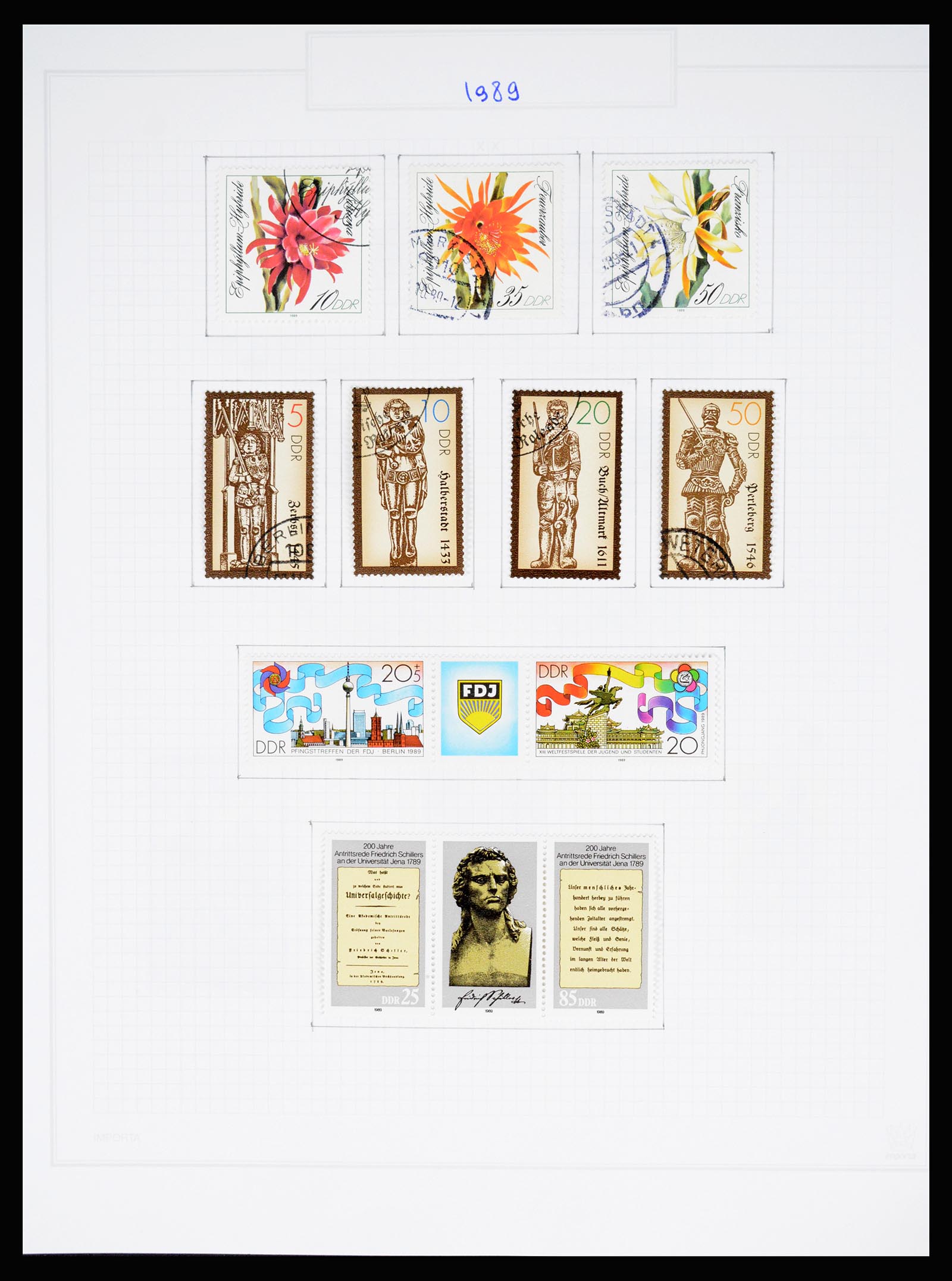 37062 699 - Postzegelverzameling 37062 DDR 1949-1990.
