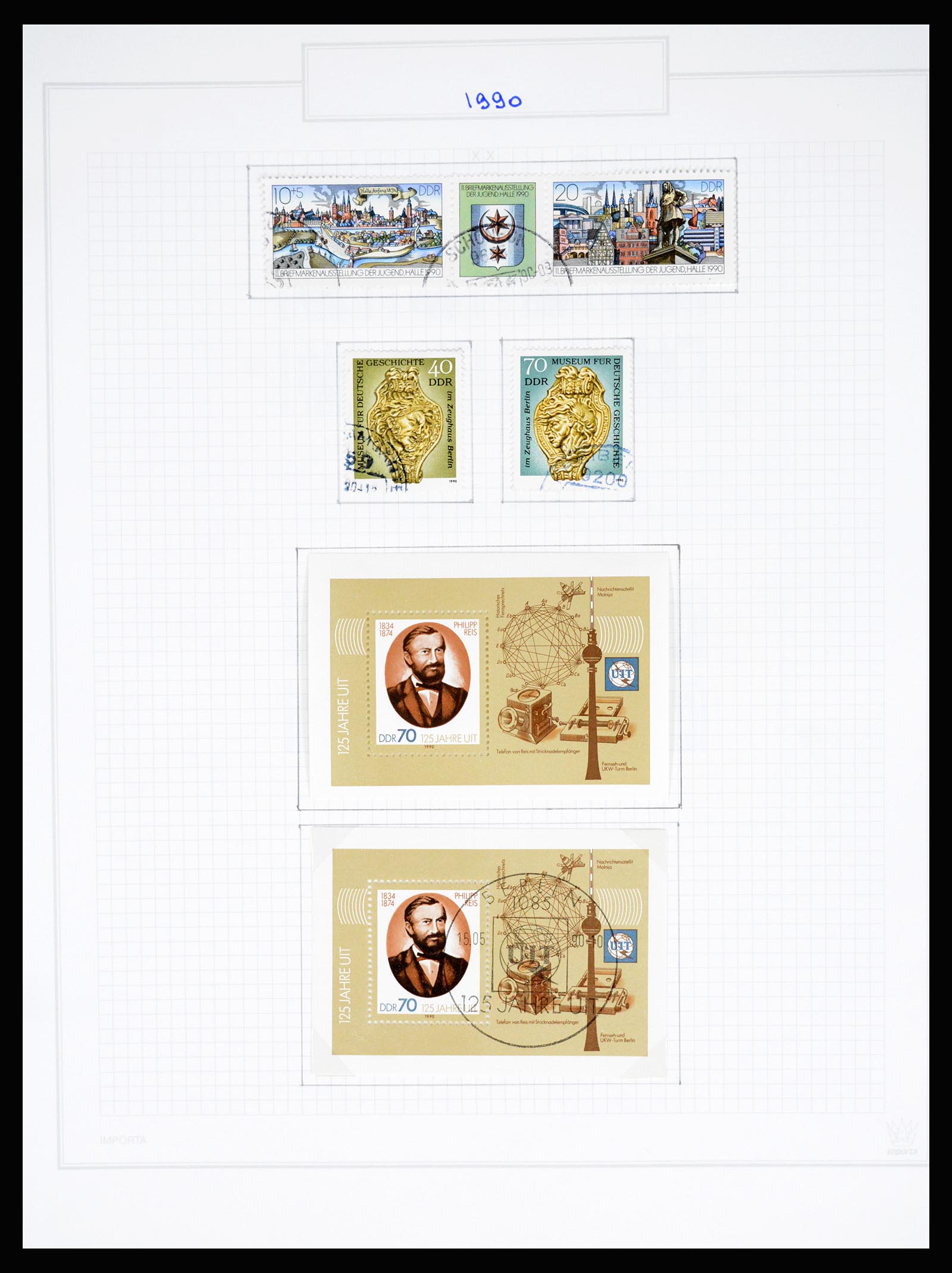 37062 725 - Postzegelverzameling 37062 DDR 1949-1990.