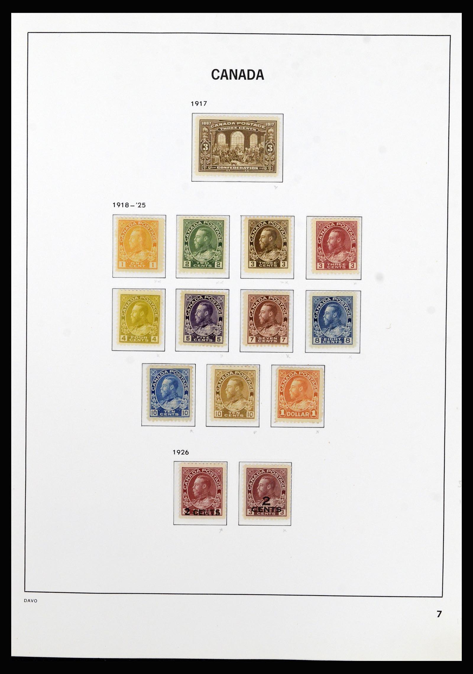 37063 008 - Postzegelverzameling 37063 Canada 1859-1985.