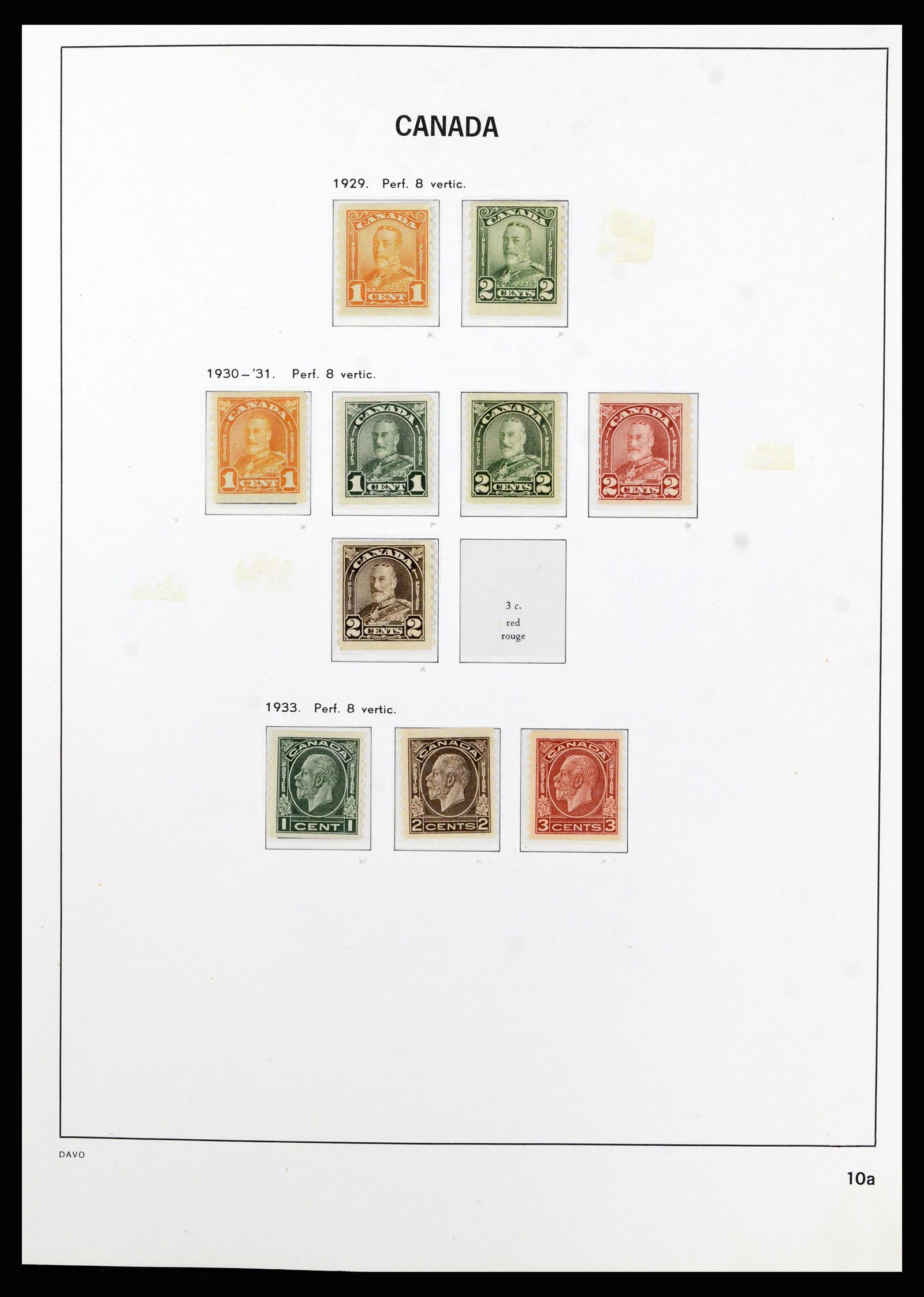 37063 013 - Postzegelverzameling 37063 Canada 1859-1985.