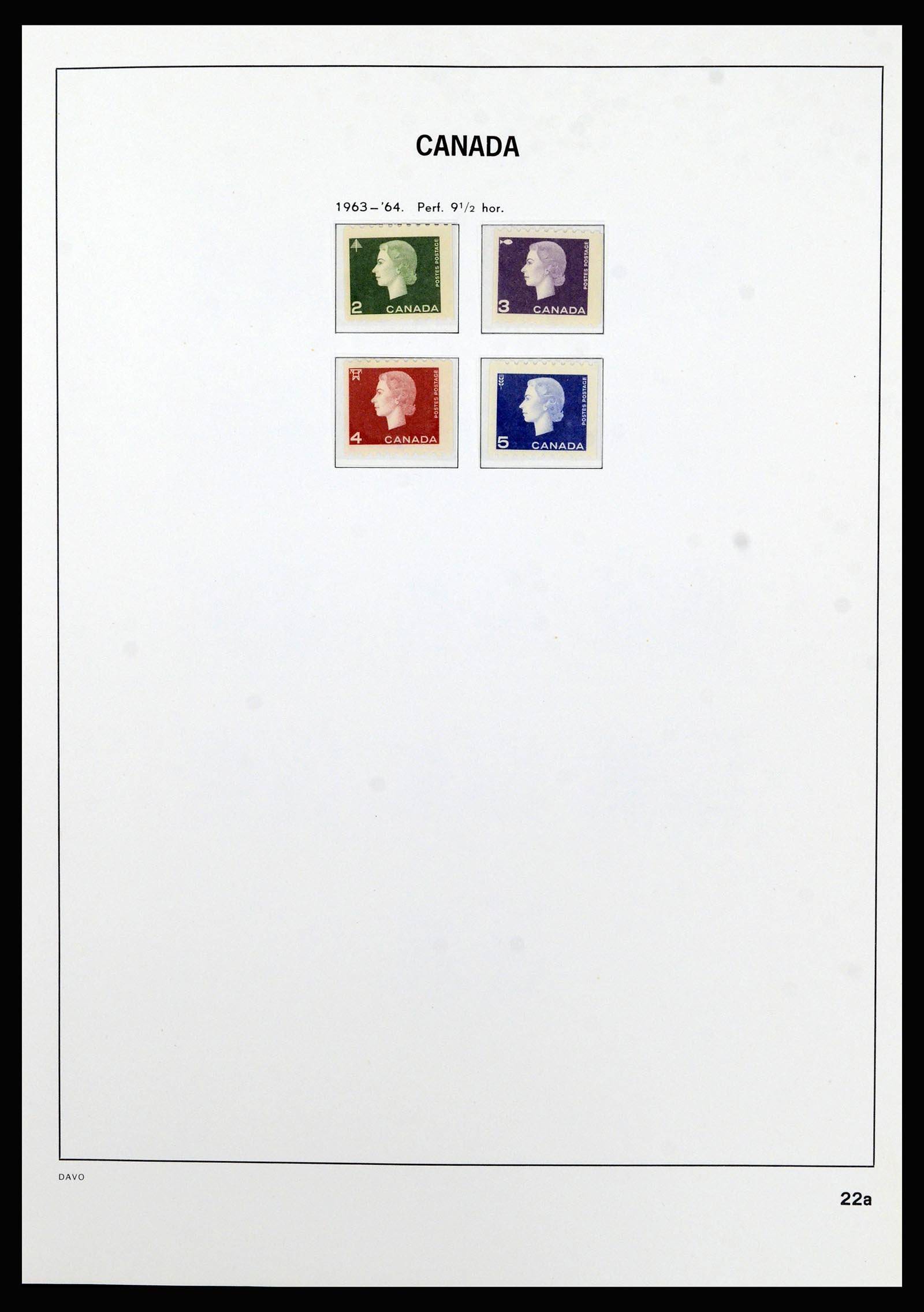 37063 029 - Postzegelverzameling 37063 Canada 1859-1985.