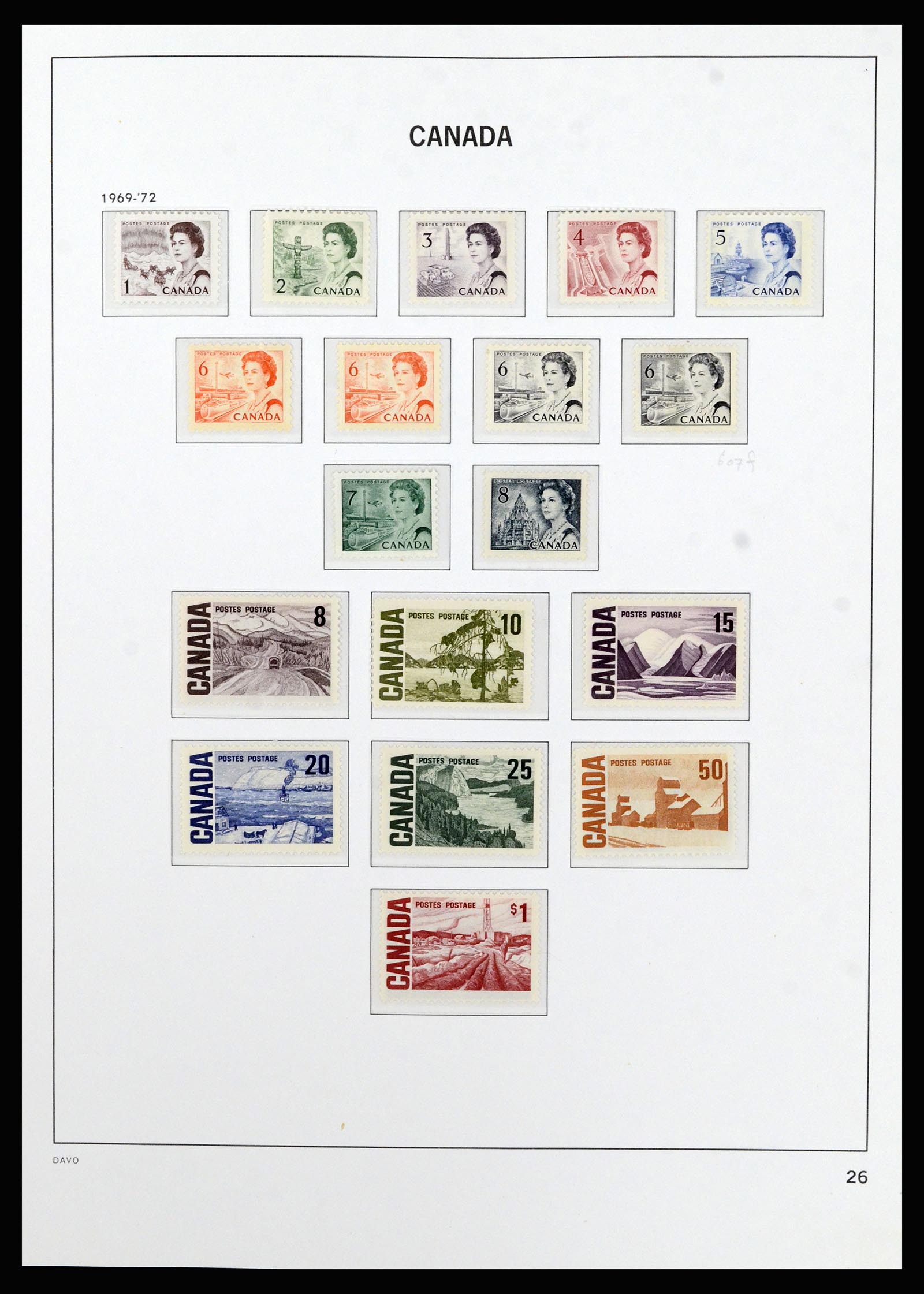 37063 033 - Postzegelverzameling 37063 Canada 1859-1985.