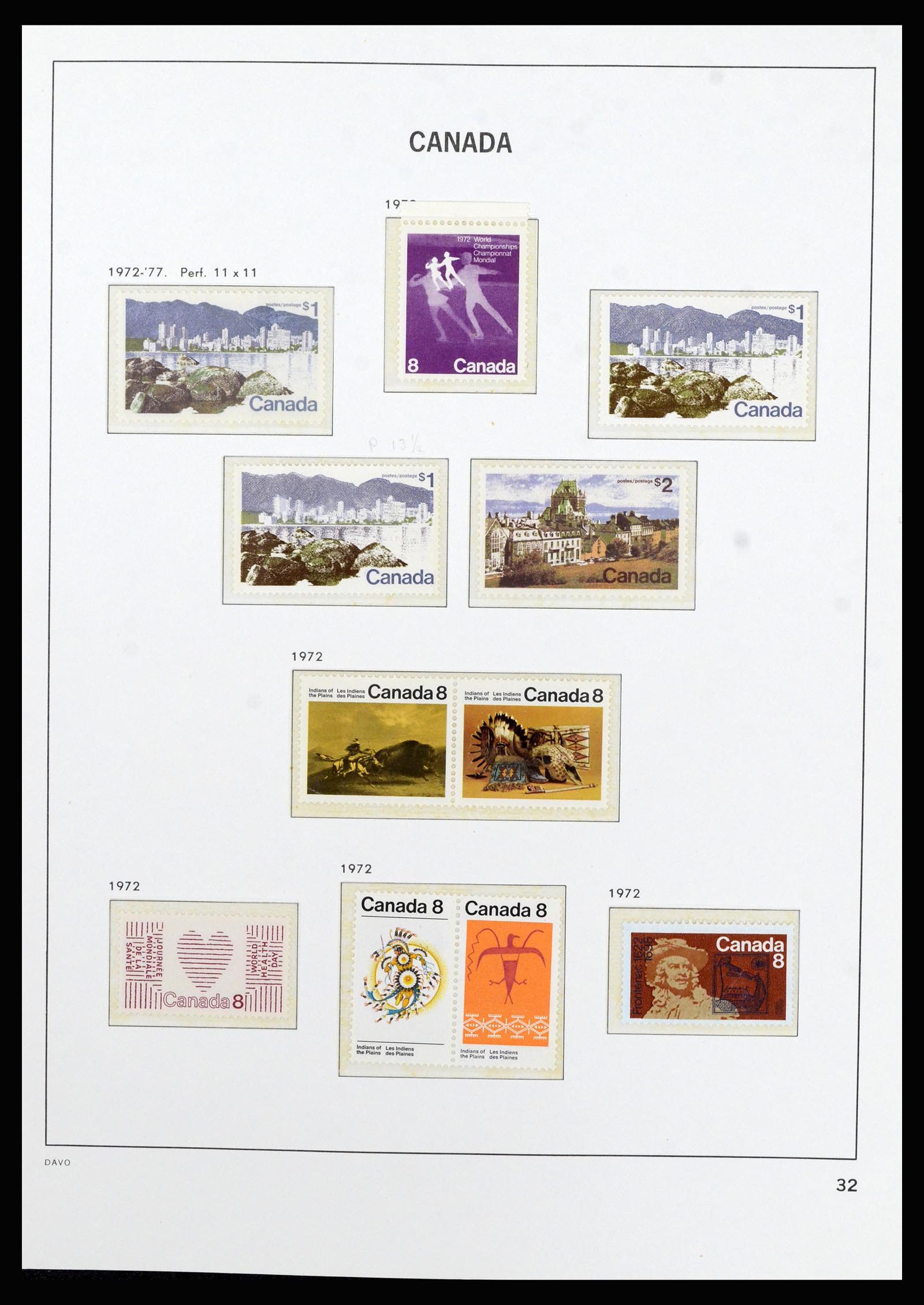 37063 040 - Postzegelverzameling 37063 Canada 1859-1985.