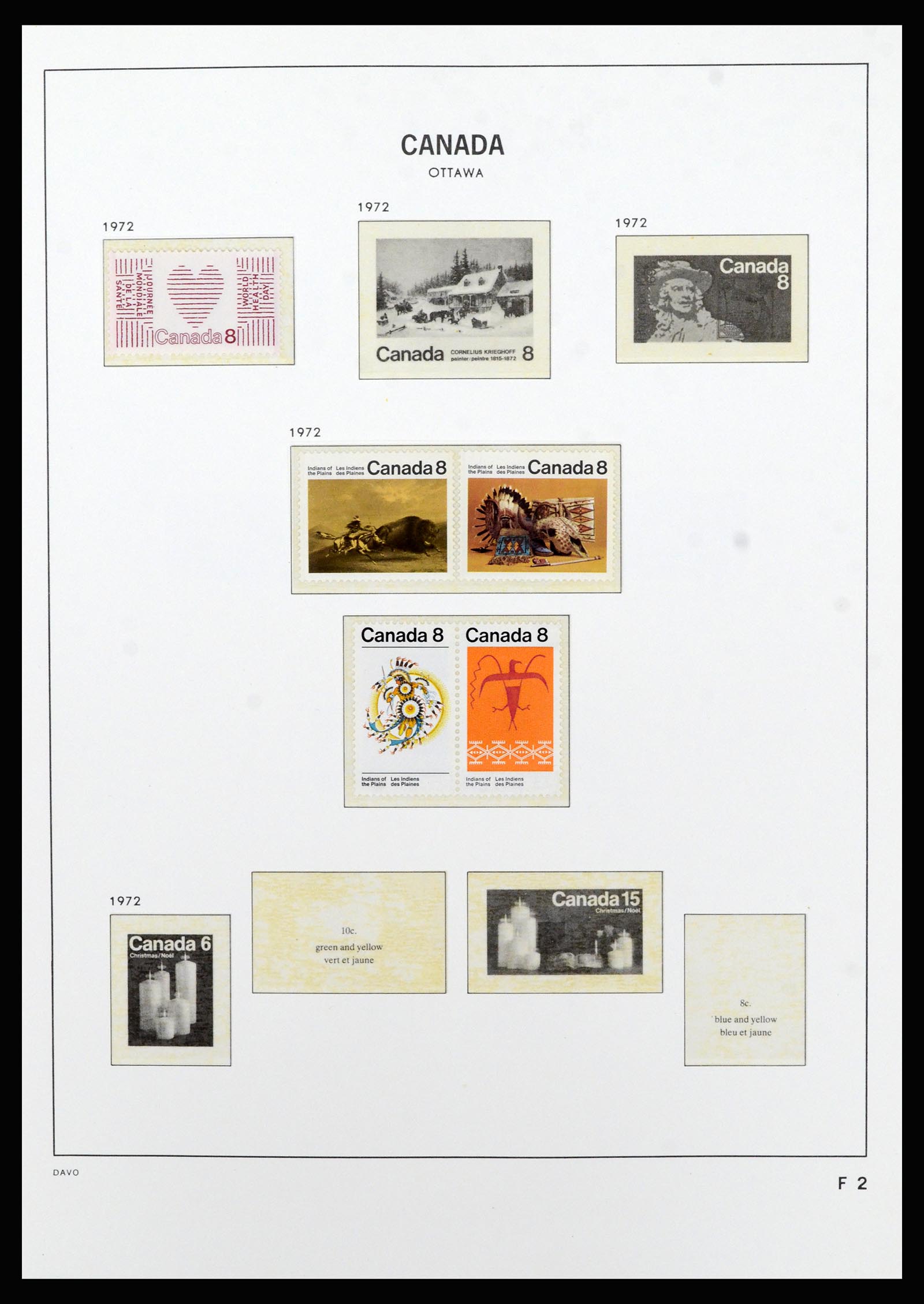 37063 043 - Postzegelverzameling 37063 Canada 1859-1985.