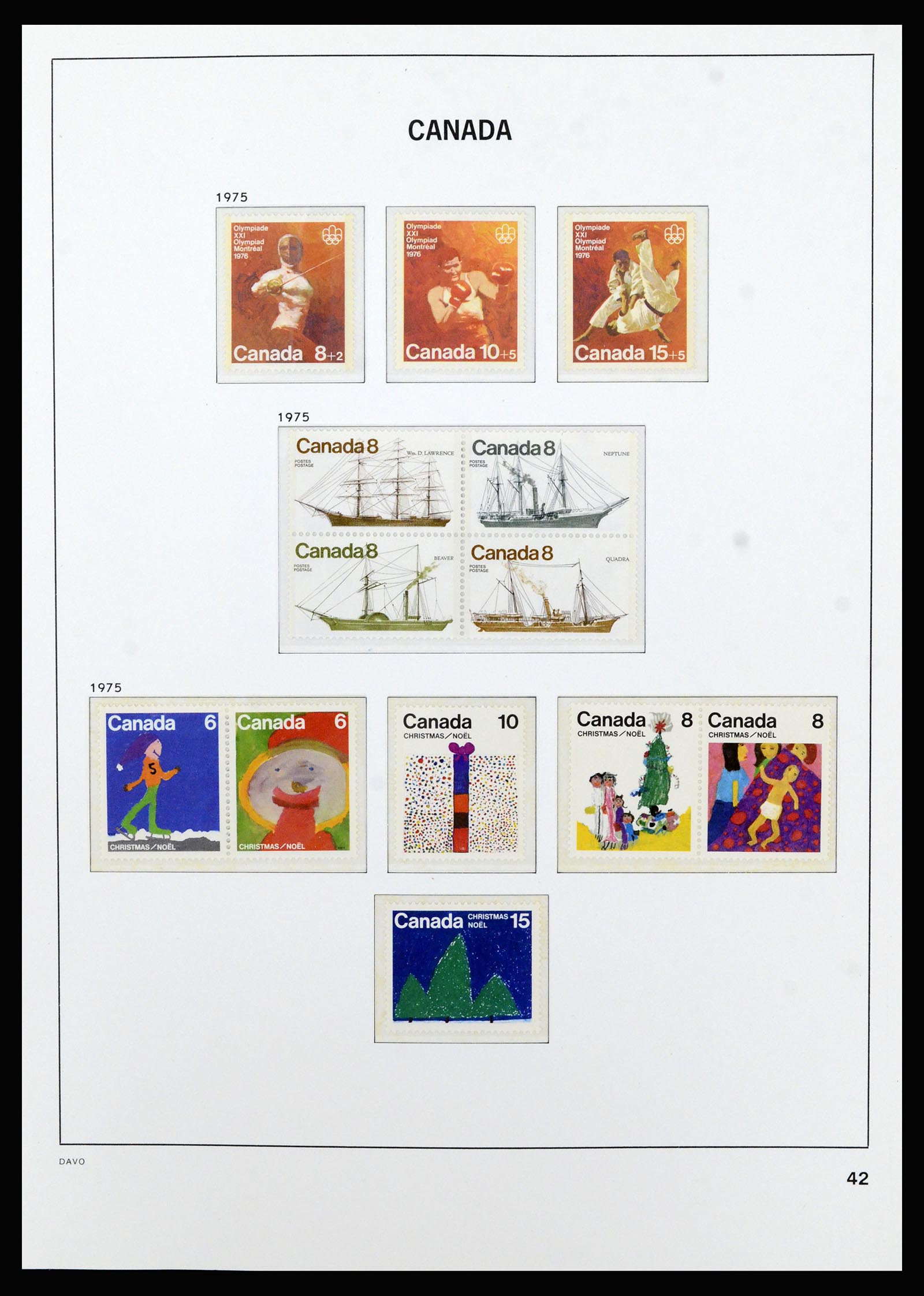37063 052 - Postzegelverzameling 37063 Canada 1859-1985.