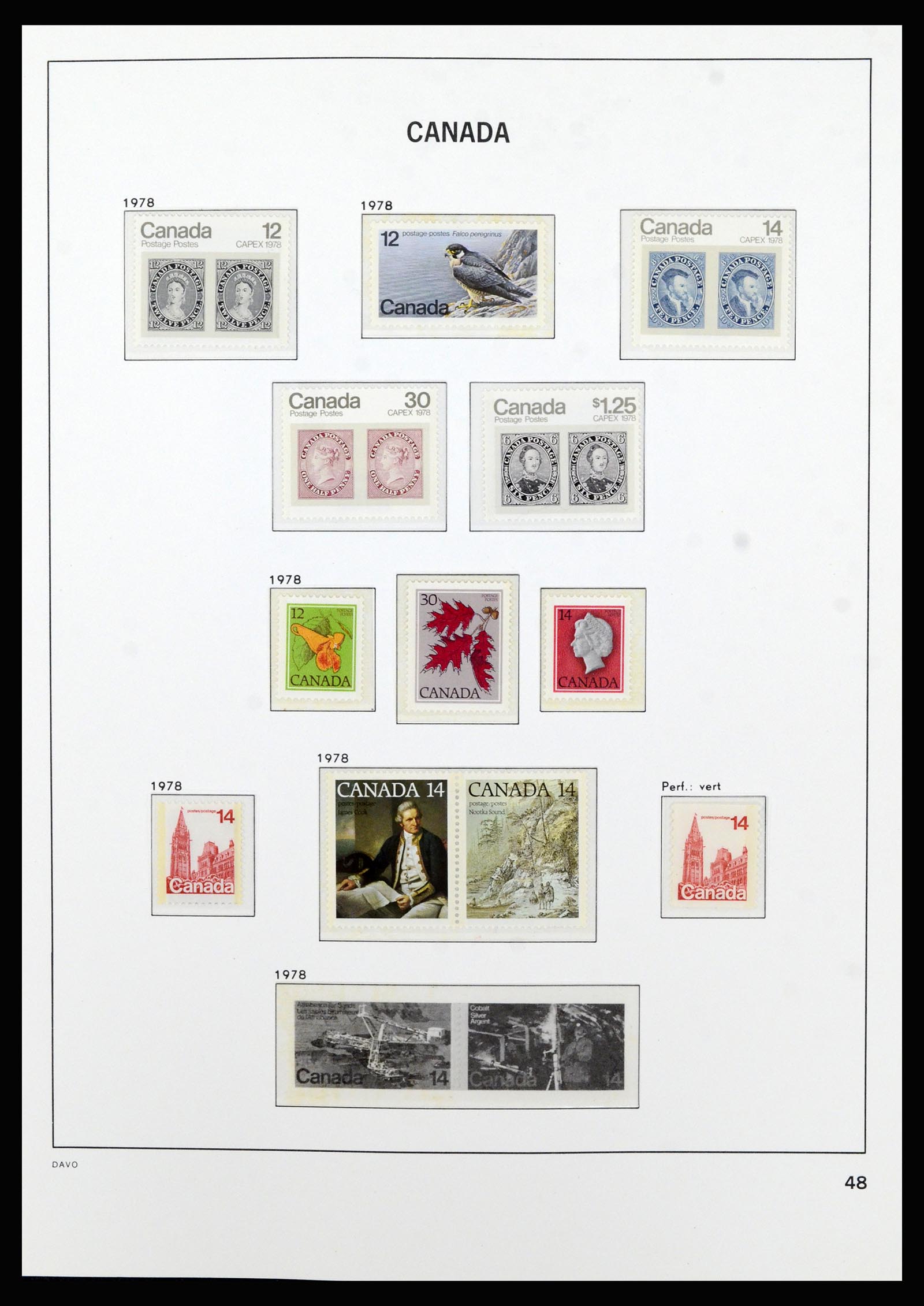 37063 059 - Postzegelverzameling 37063 Canada 1859-1985.