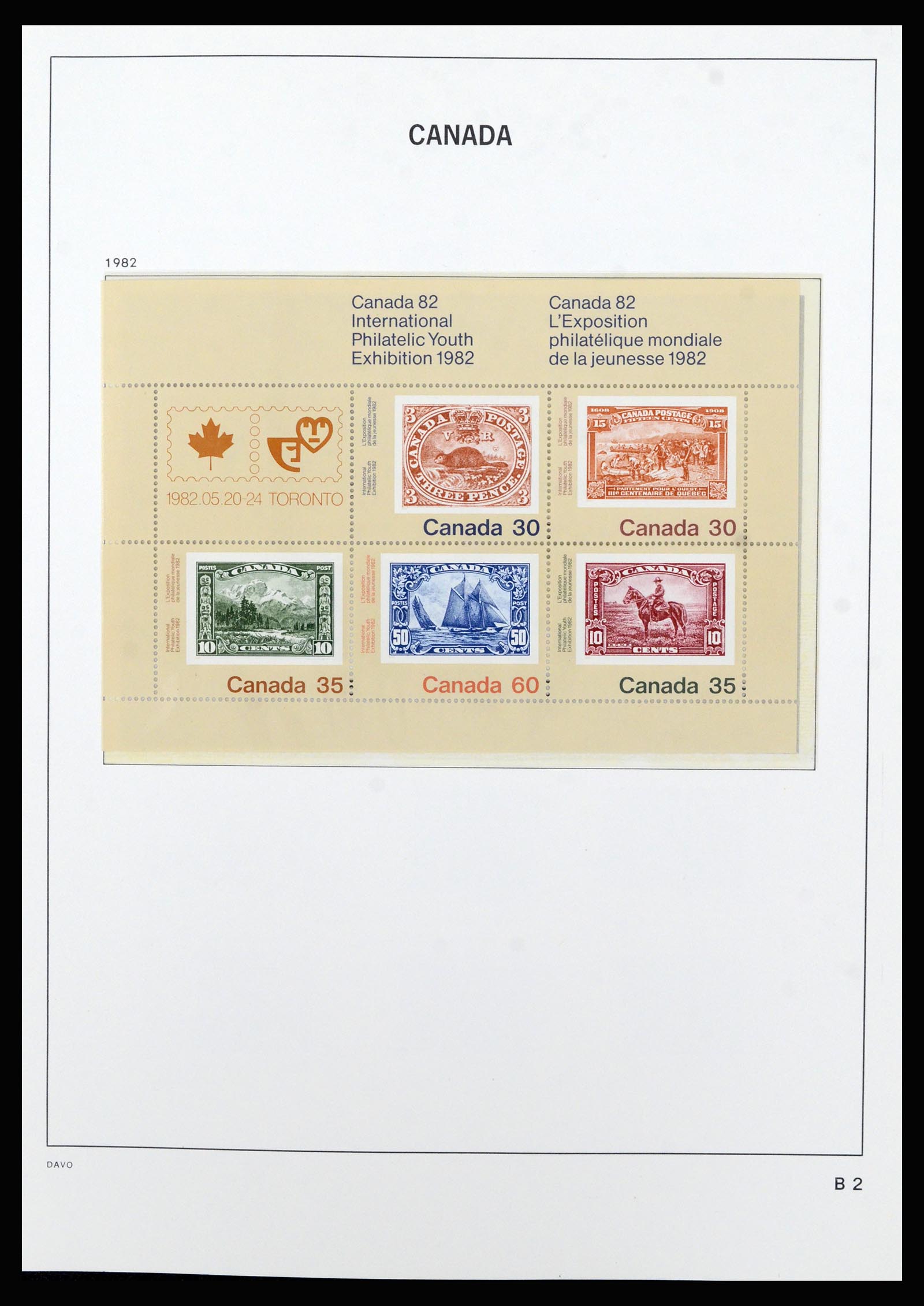 37063 074 - Stamp collection 37063 Canada 1859-1985.