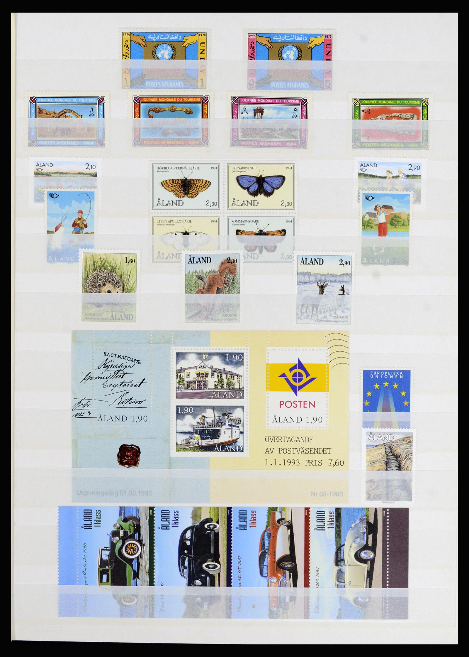 37064 001 - Postzegelverzameling 37064 Wereld motief 1960-2007.