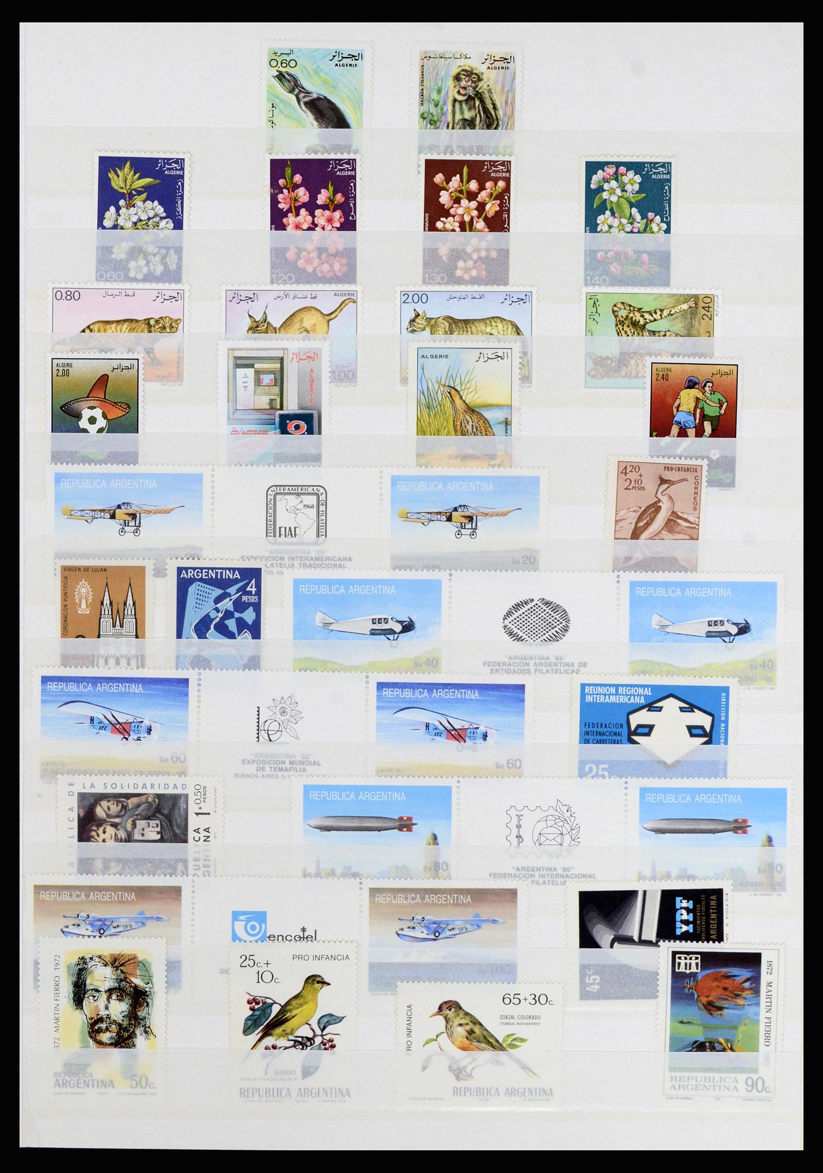 37064 003 - Postzegelverzameling 37064 Wereld motief 1960-2007.