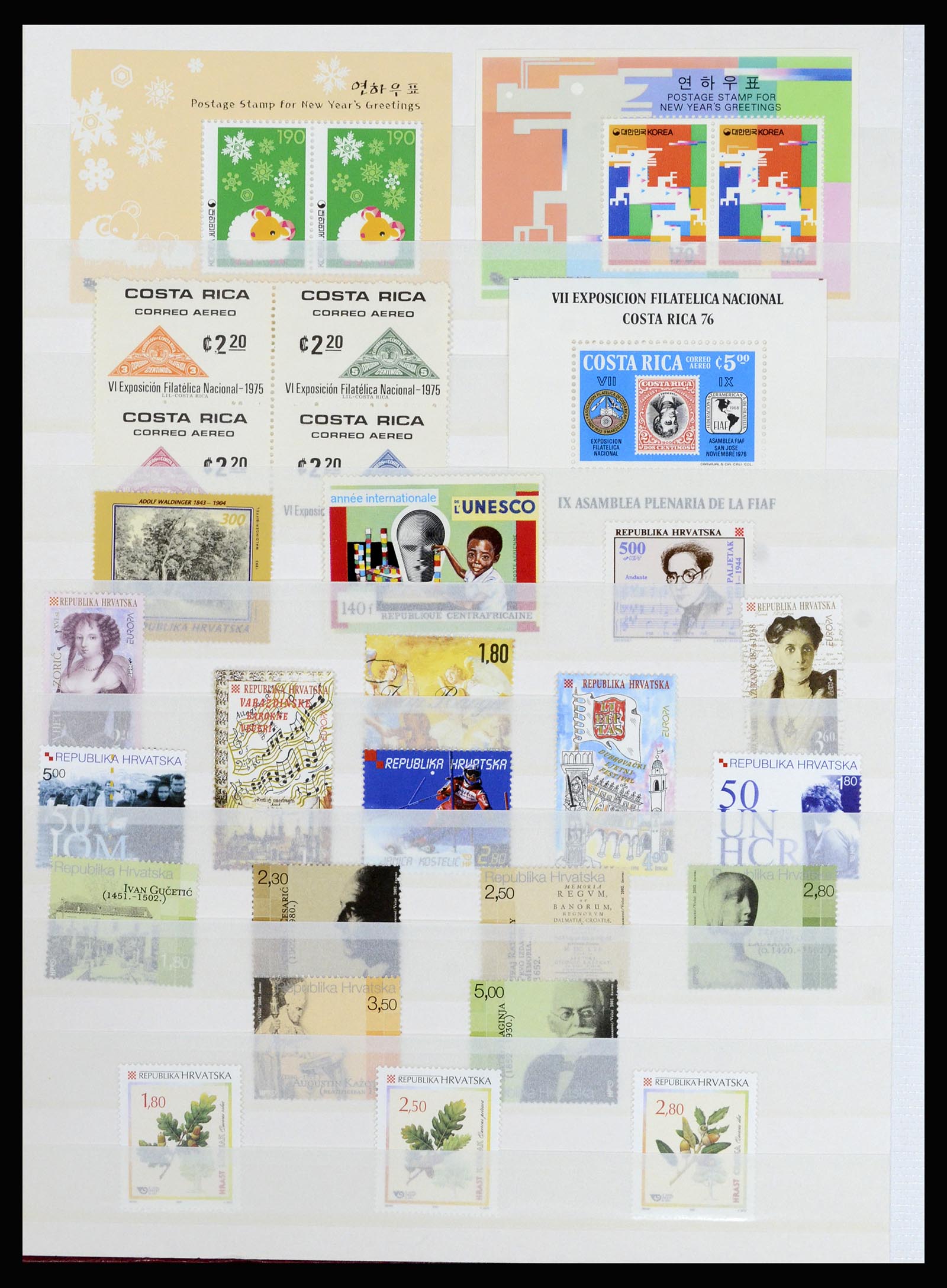 37064 014 - Postzegelverzameling 37064 Wereld motief 1960-2007.