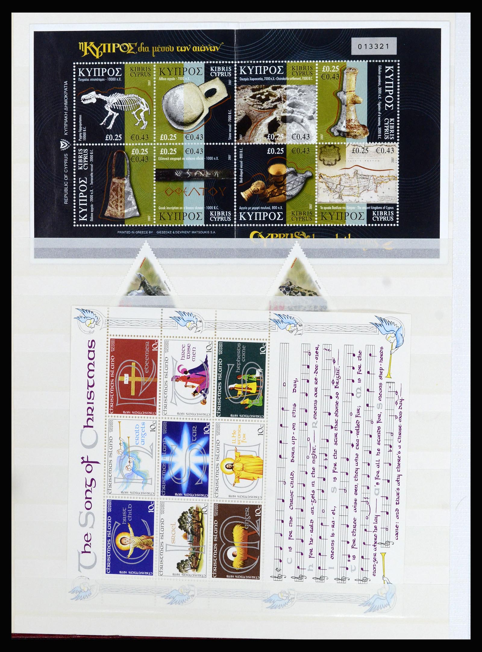37064 018 - Postzegelverzameling 37064 Wereld motief 1960-2007.