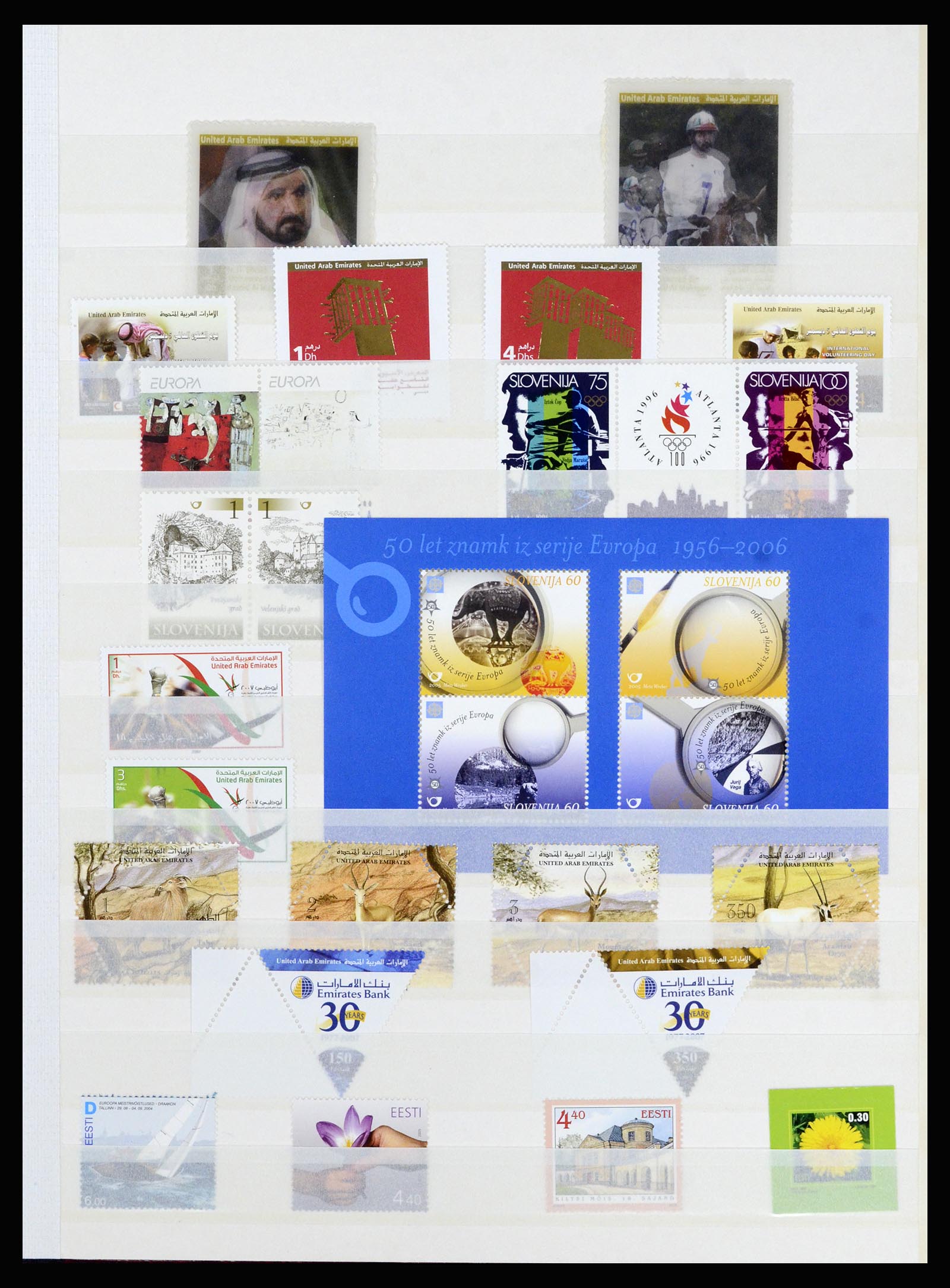 37064 021 - Postzegelverzameling 37064 Wereld motief 1960-2007.