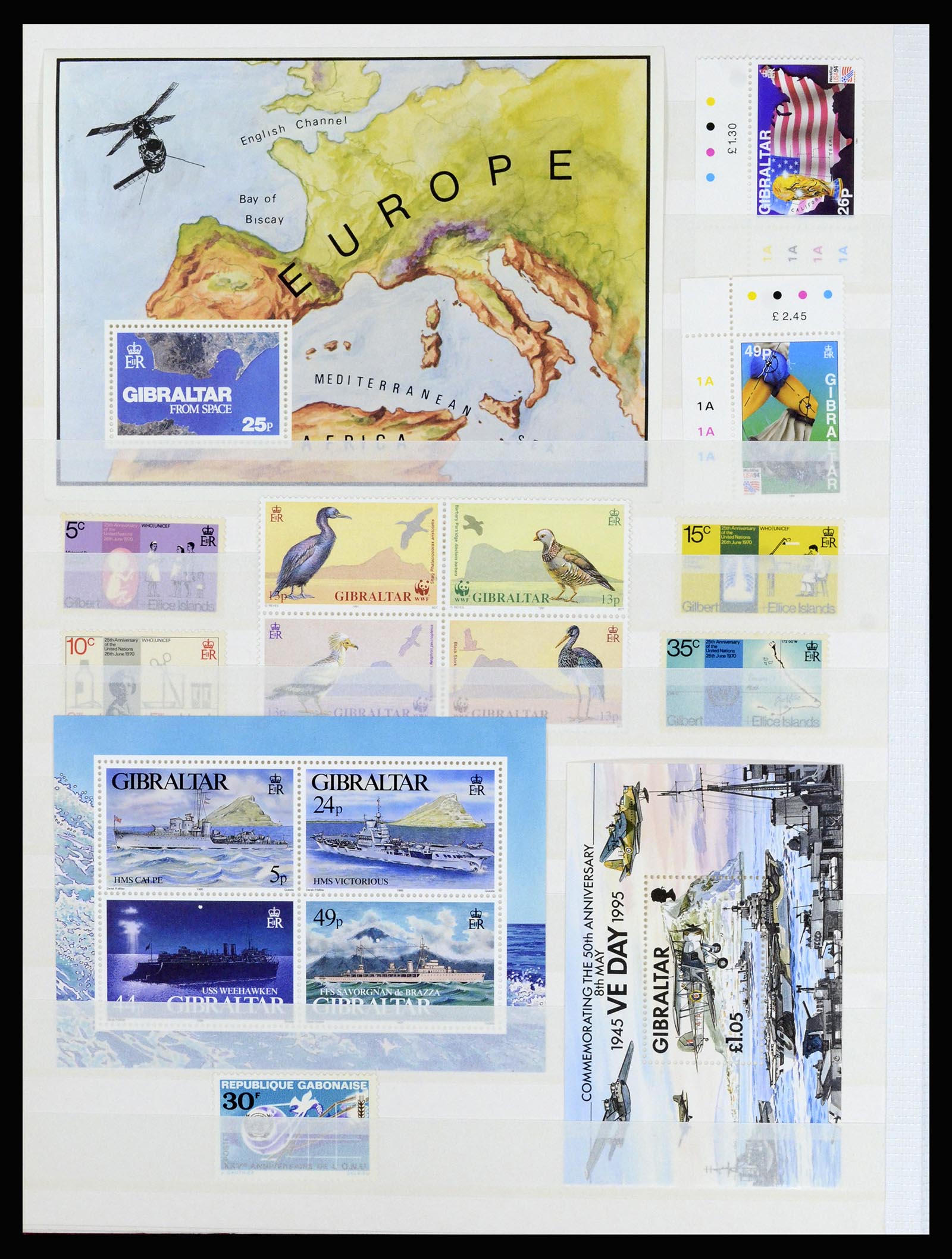 37064 026 - Postzegelverzameling 37064 Wereld motief 1960-2007.