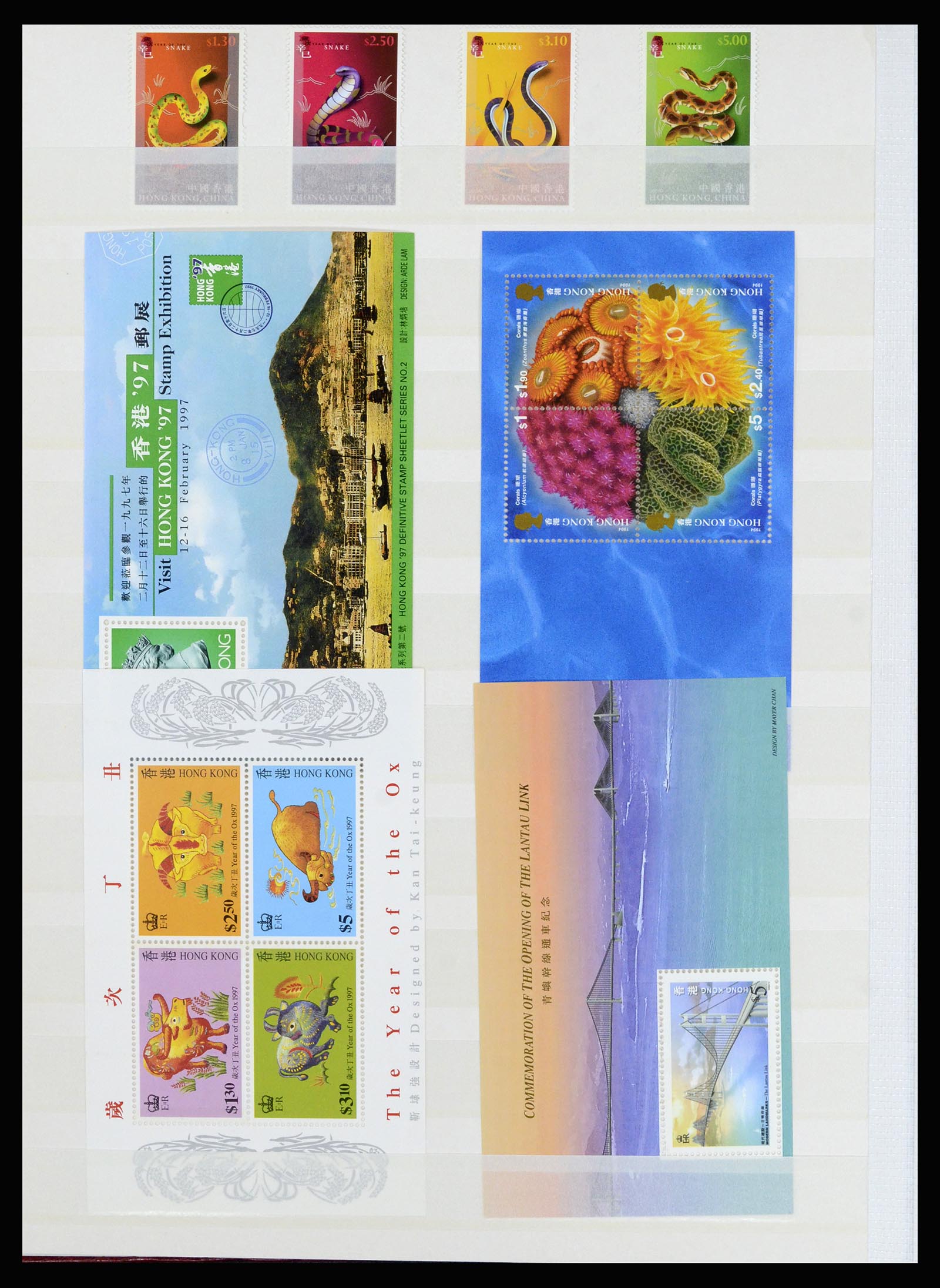 37064 030 - Postzegelverzameling 37064 Wereld motief 1960-2007.