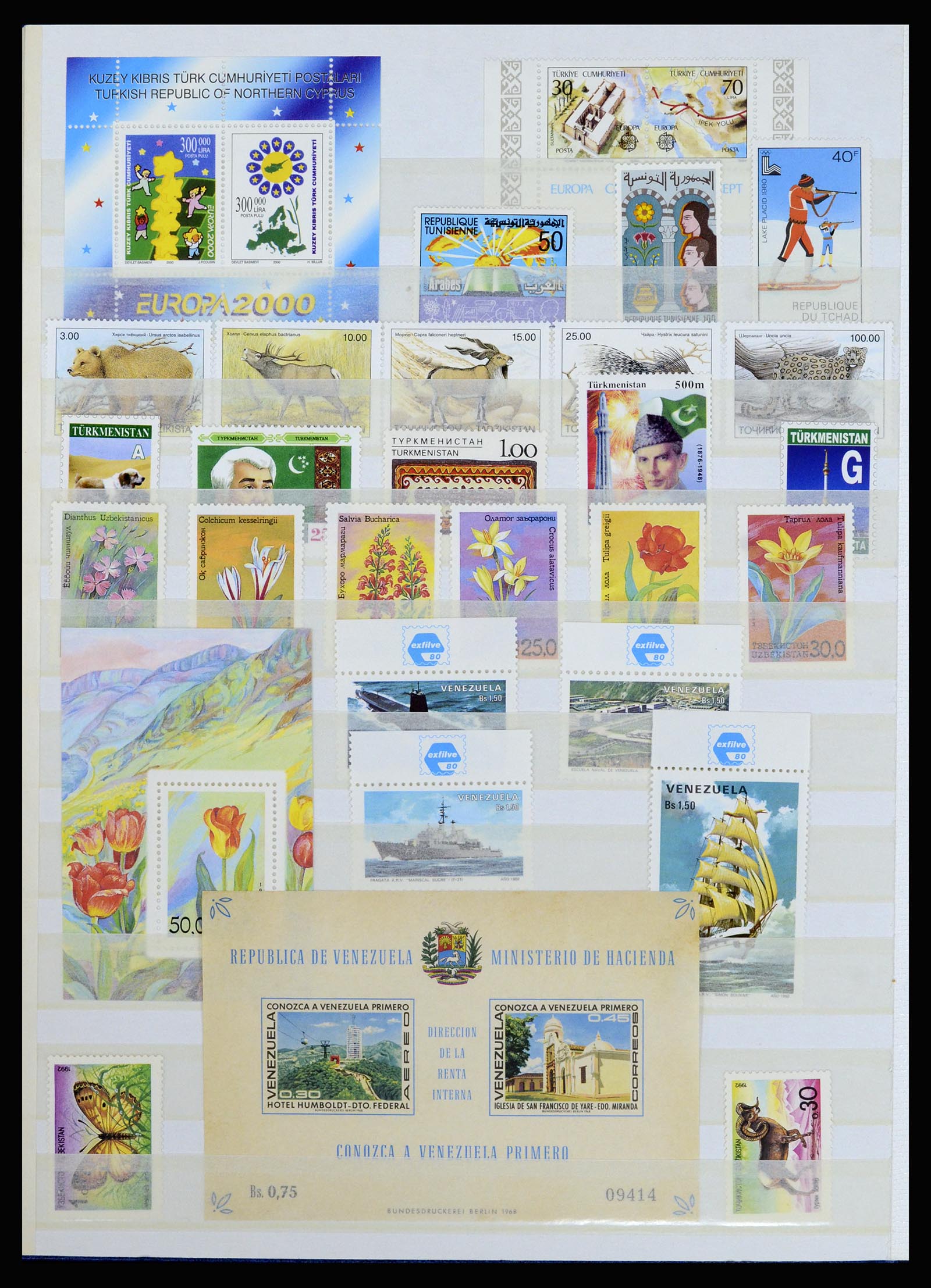 37064 037 - Postzegelverzameling 37064 Wereld motief 1960-2007.