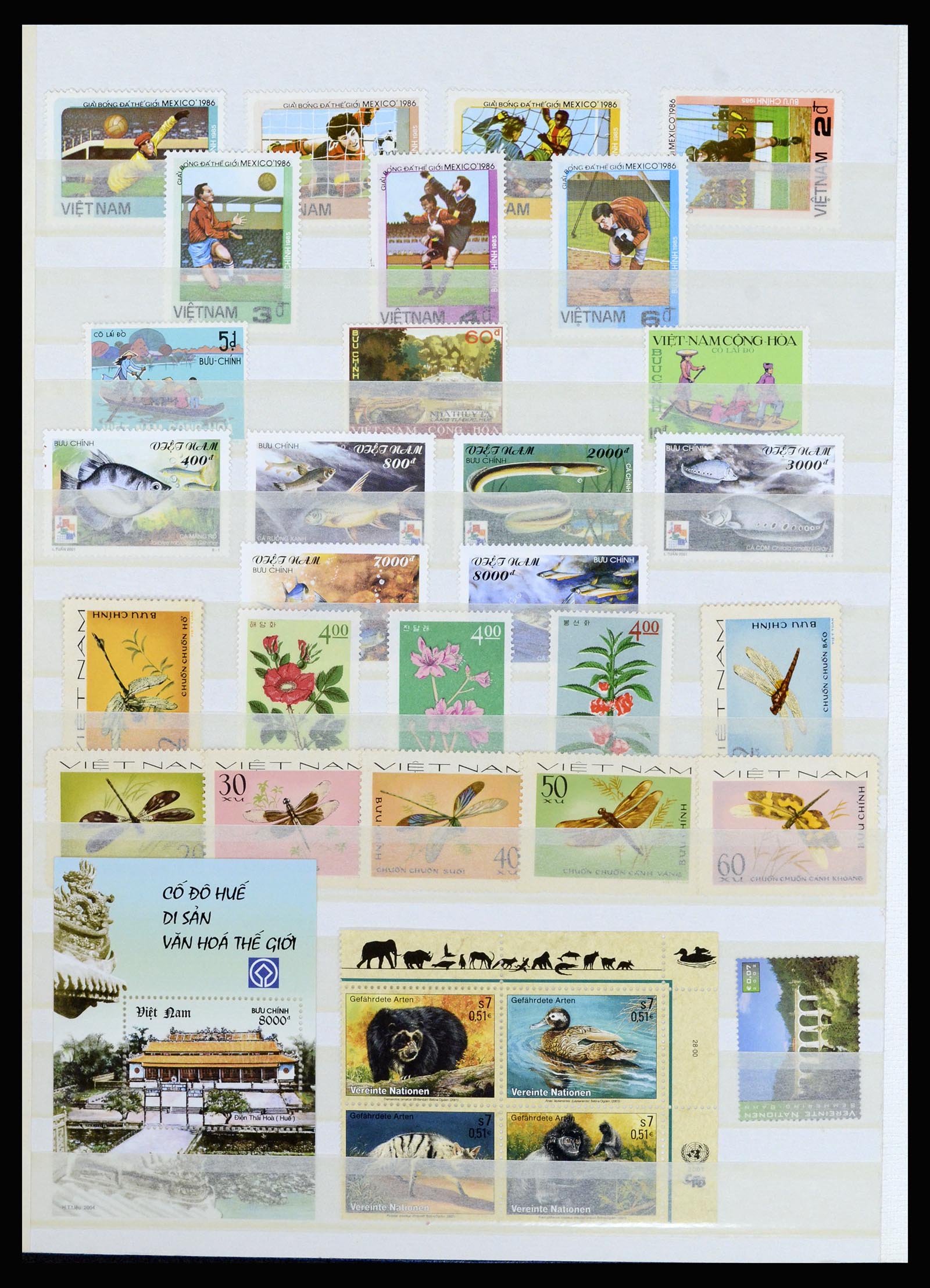 37064 039 - Postzegelverzameling 37064 Wereld motief 1960-2007.