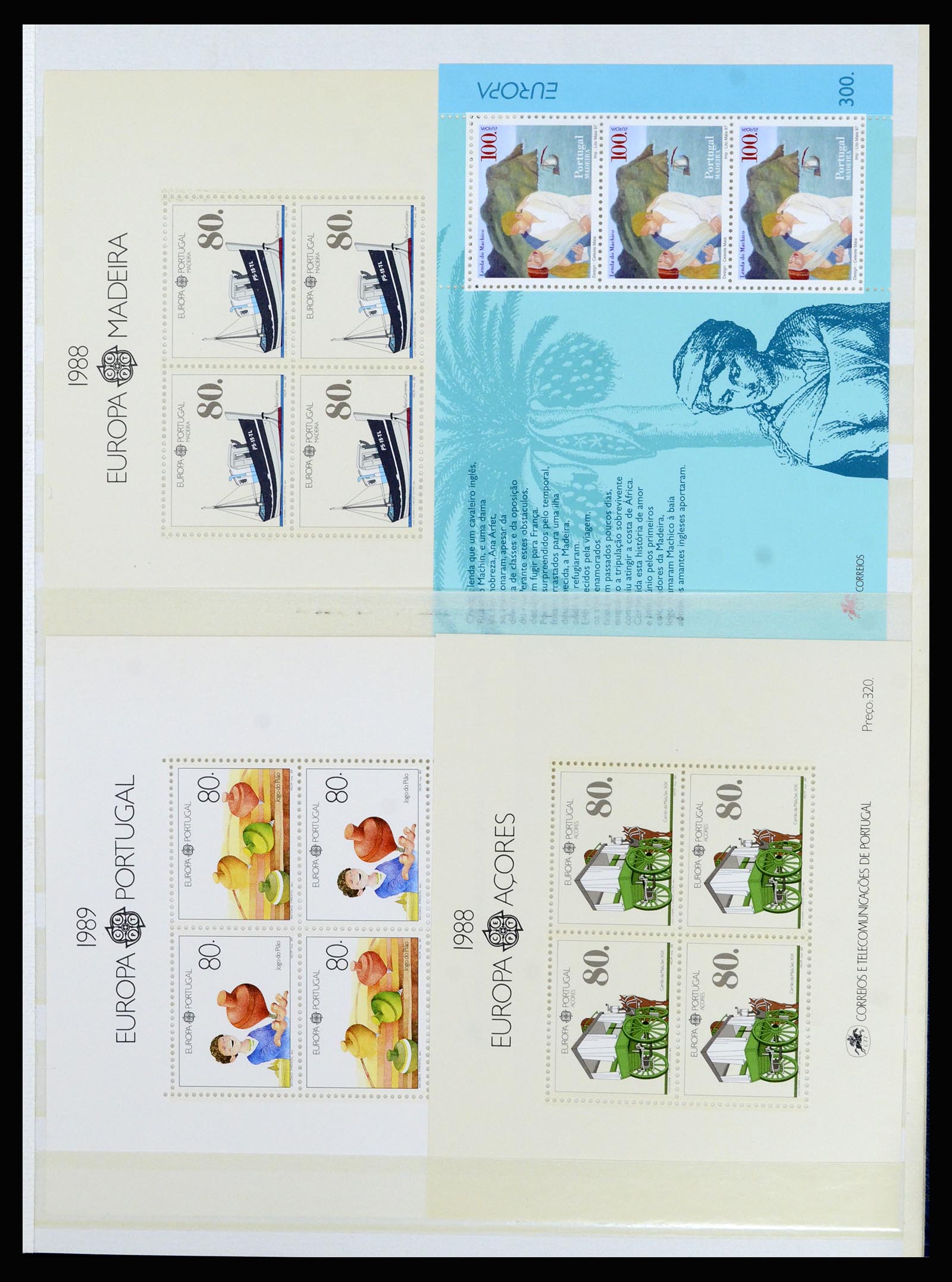 37064 046 - Postzegelverzameling 37064 Wereld motief 1960-2007.
