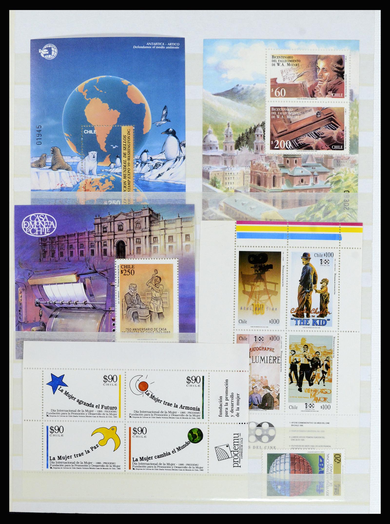 37064 053 - Postzegelverzameling 37064 Wereld motief 1960-2007.